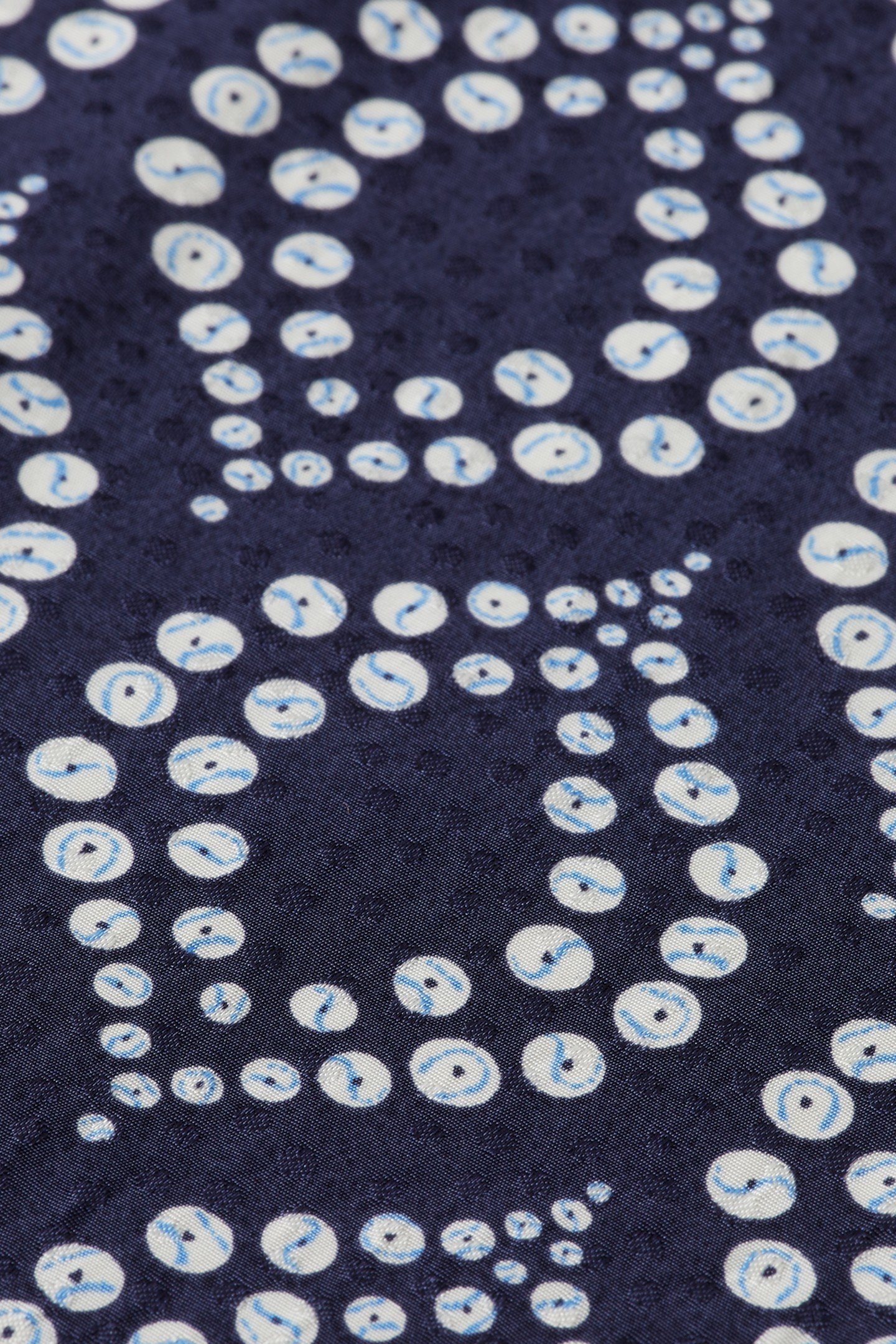 WRAP TOP IN VISCOSE JACQUARD GEOMETRIC BASEBALL 2