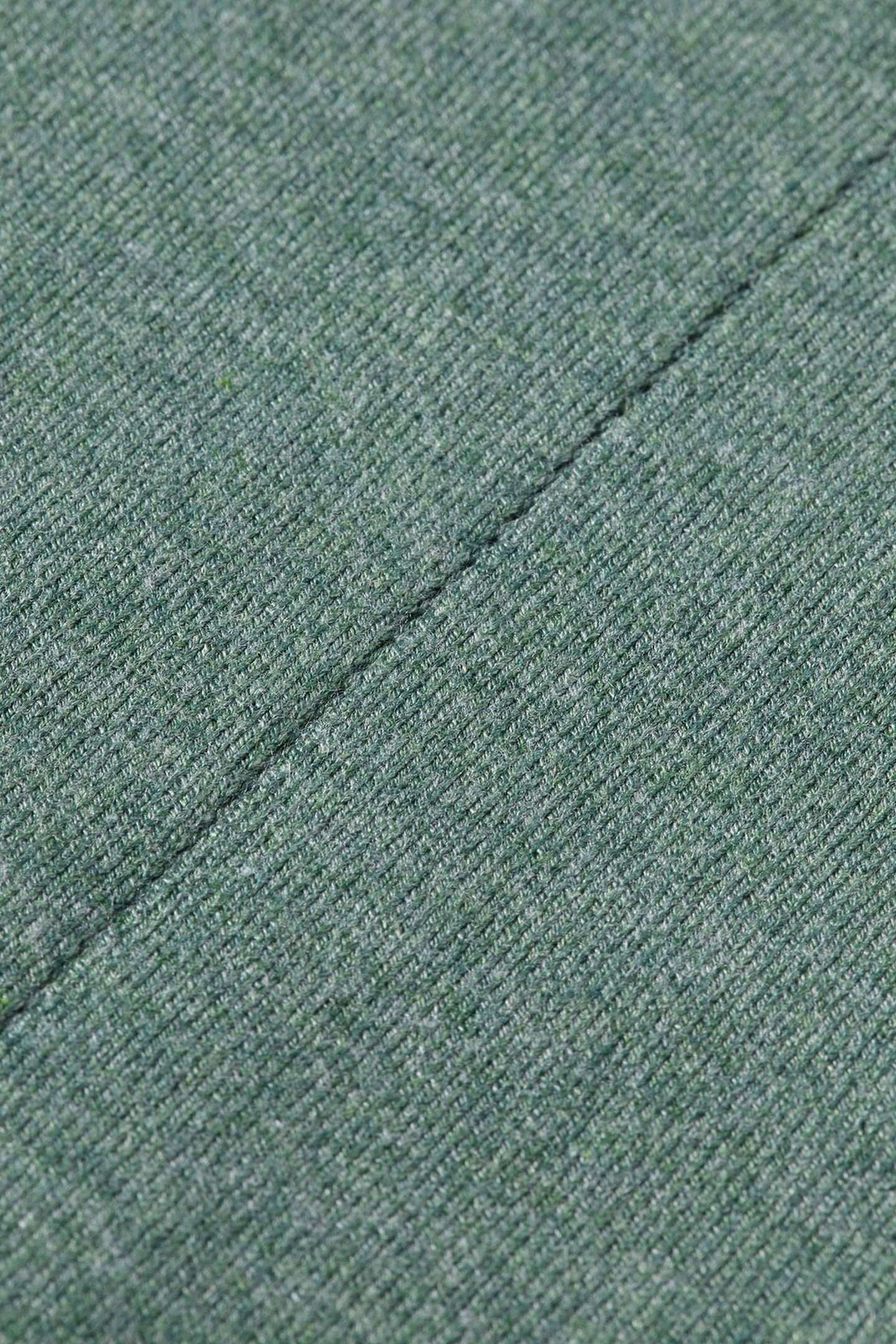 V-NECK RELAXED PULLOVER PARK GREEN MELANGE 4