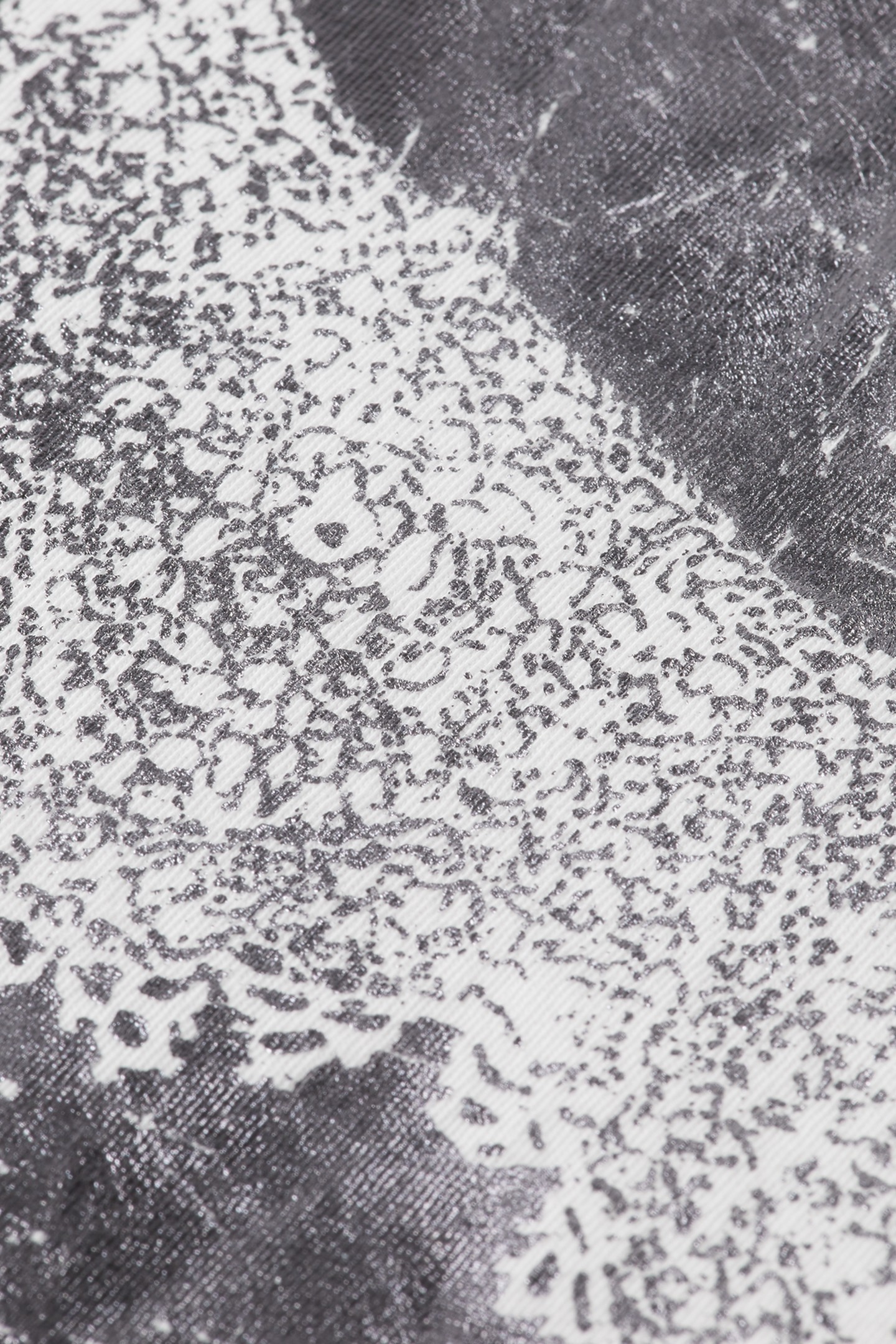 FOIL PRINT LOOSE T-SHIRT WHITE 3