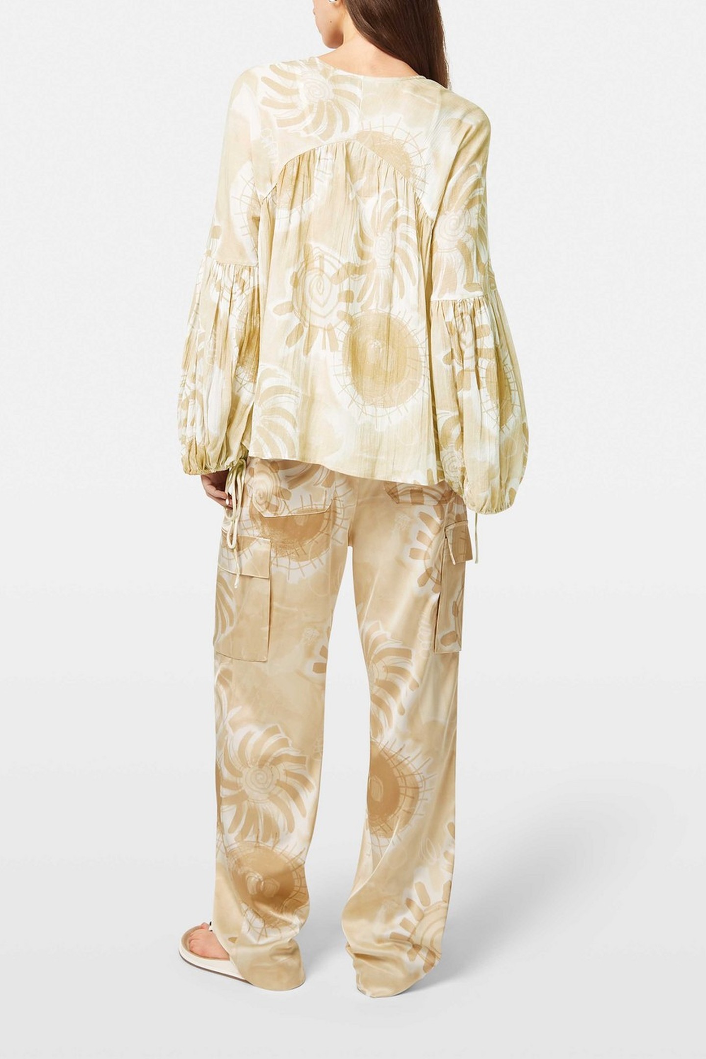 PRINTED CRINKLE TOP HOUSE OF MIRRORS PINK 3