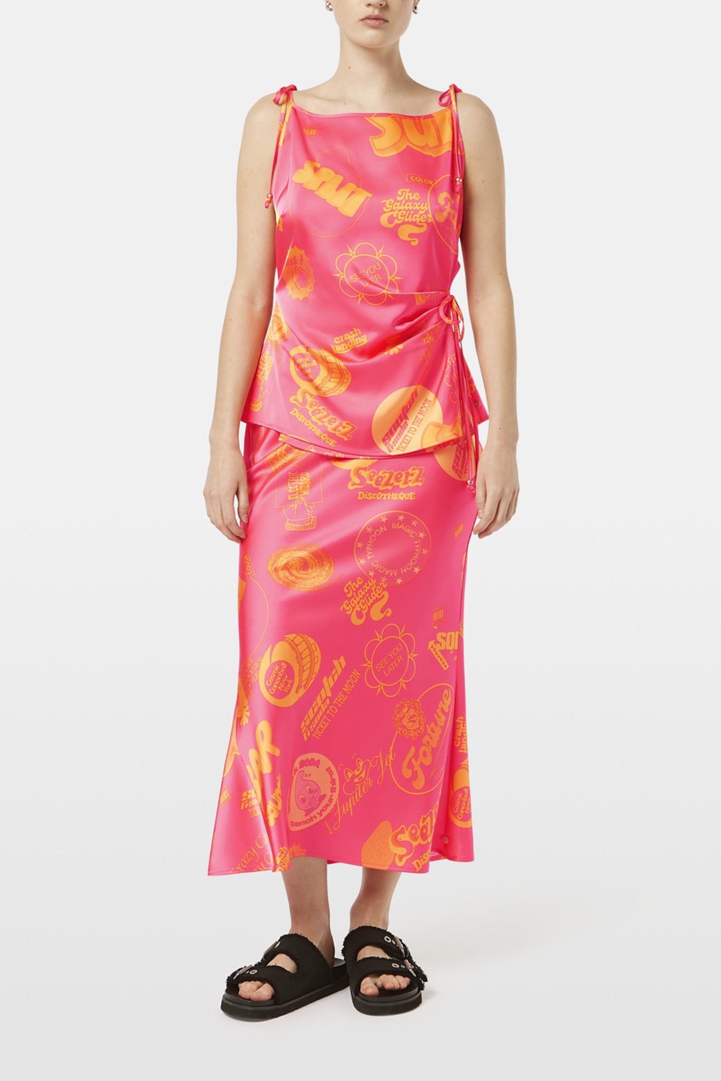 SATIN TANK TOP MIDNIGHT BLUE 1