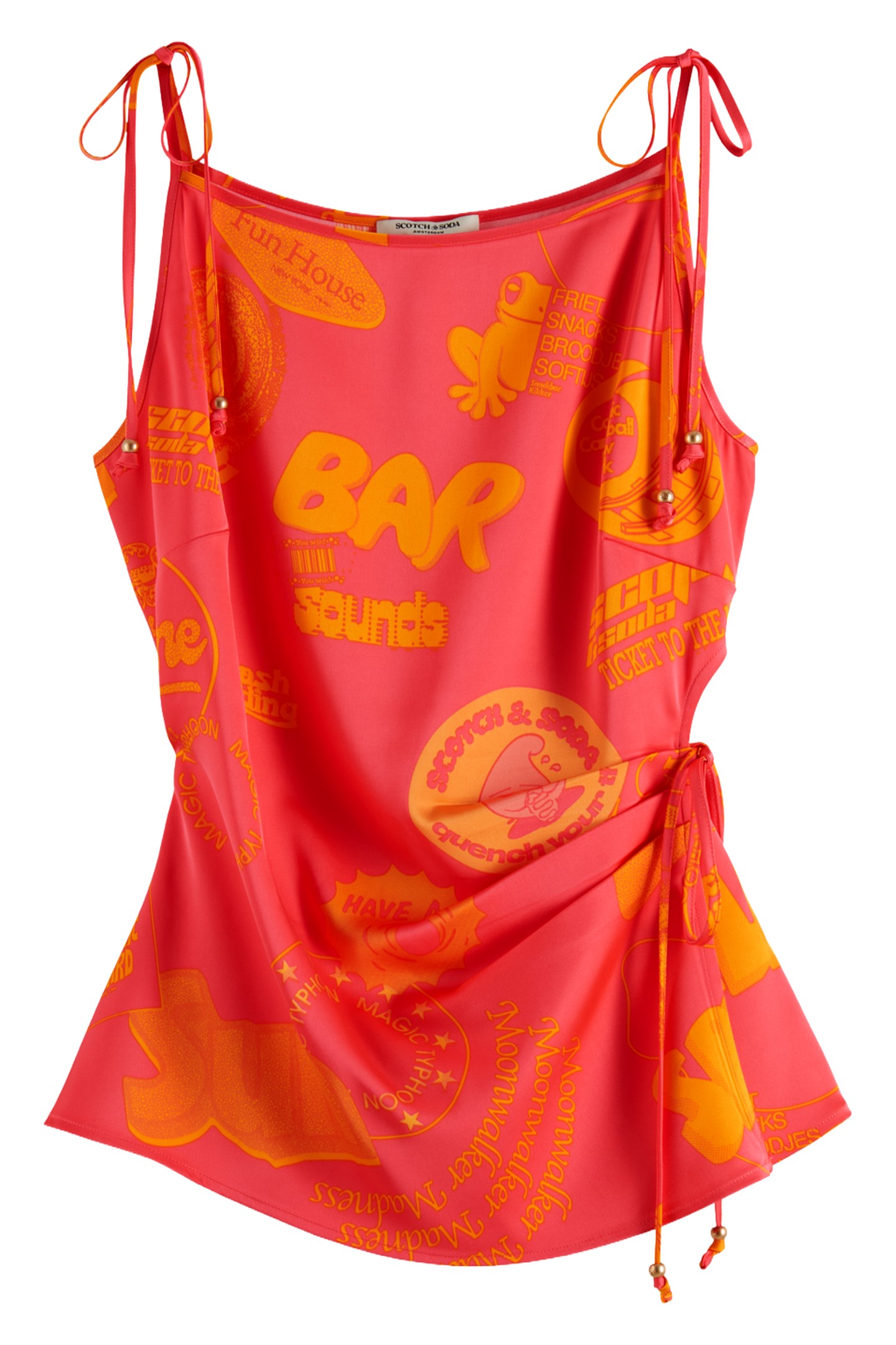 SATIN TANK TOP MIDNIGHT BLUE 5