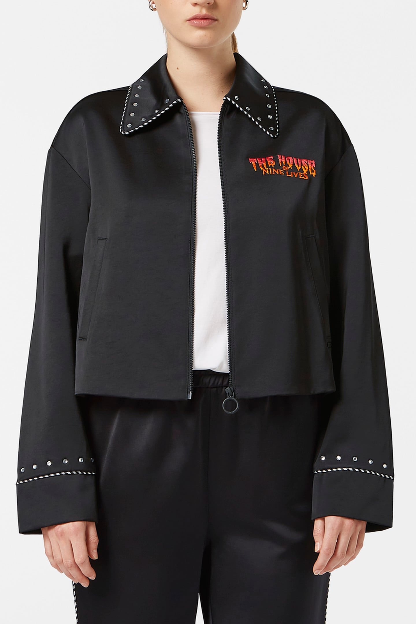 SOUVENIR EMBROIDERY JACKET BLACK 2