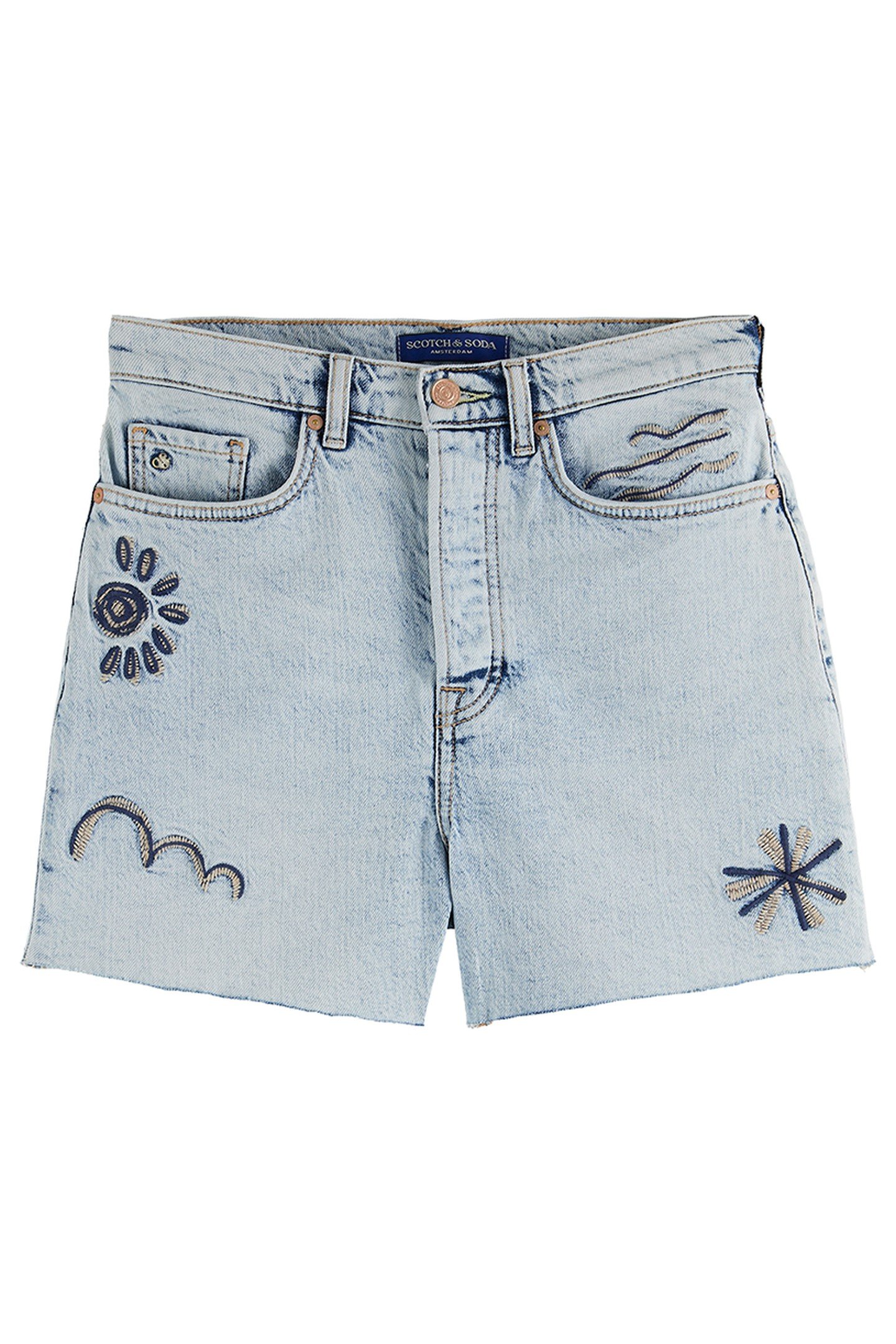 THE RAY CUT OFF DENIM SHORT SPRING LIGHTS 5