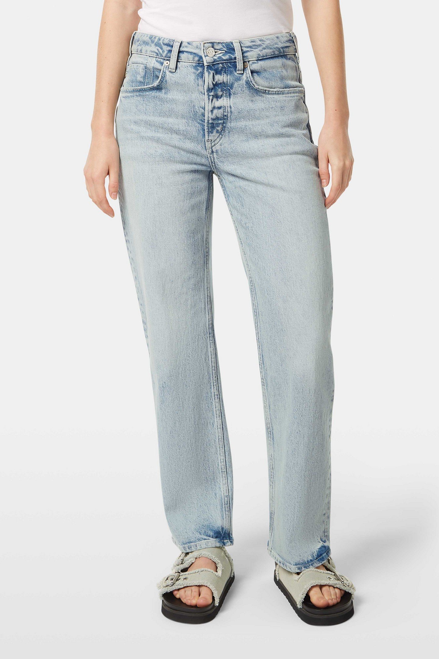 SKY HIGH RISE STRAIGHT JEANS BLUE STORY STORY BLUE 3