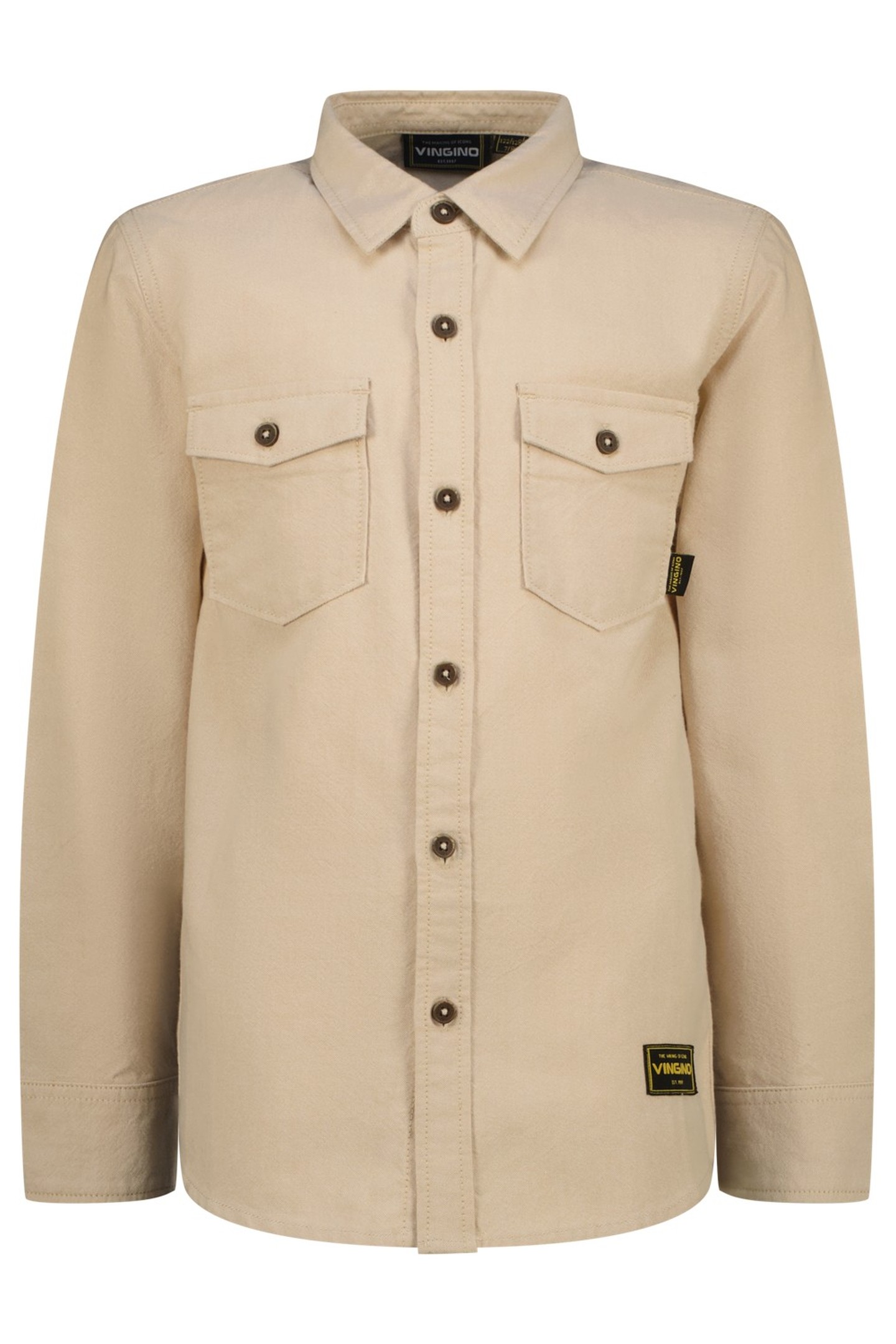 BOYS LINO SHIRT DUNE SAND 1