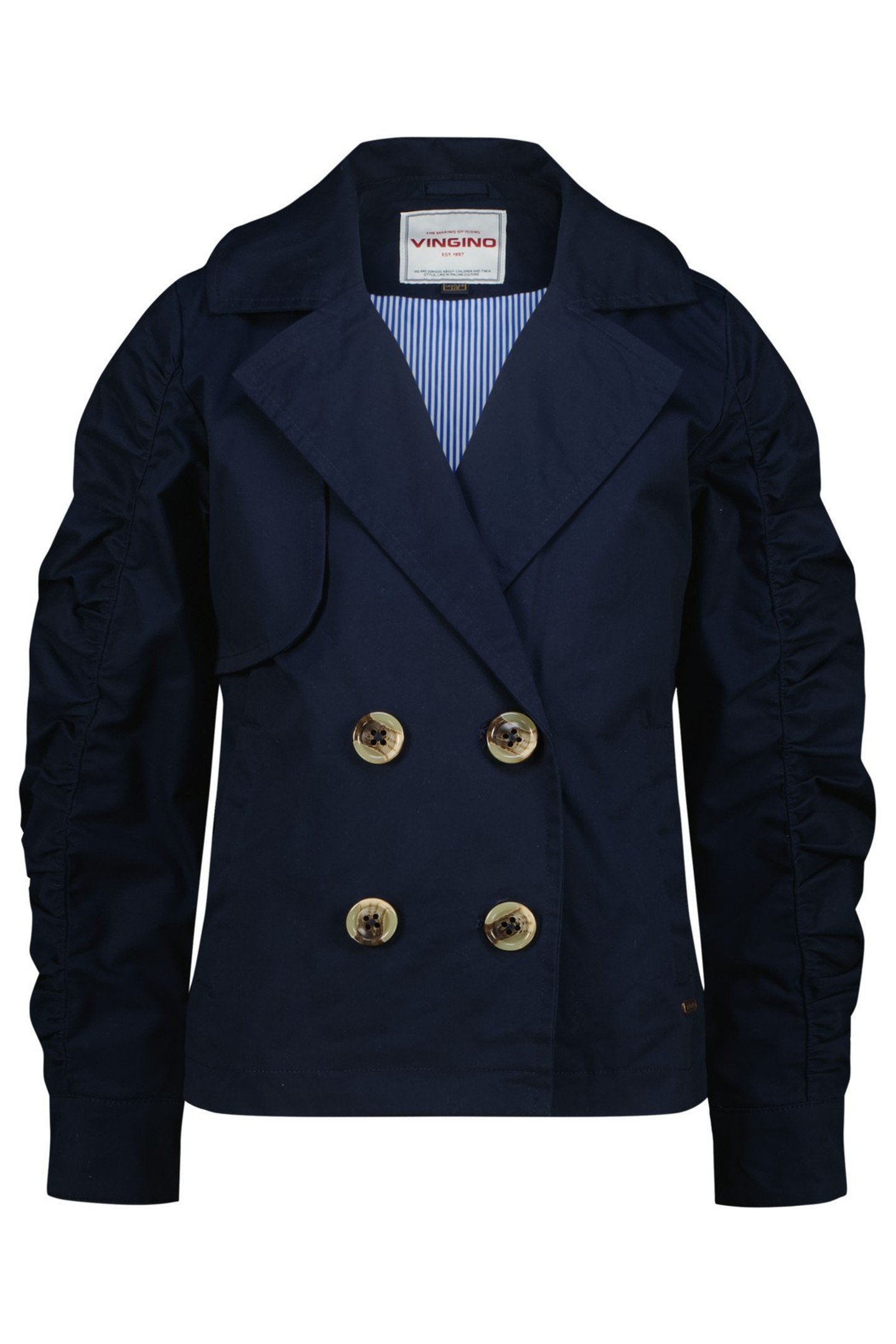 GIRLS TRENNY JACKET OUTDOOR DARK BLUE 1