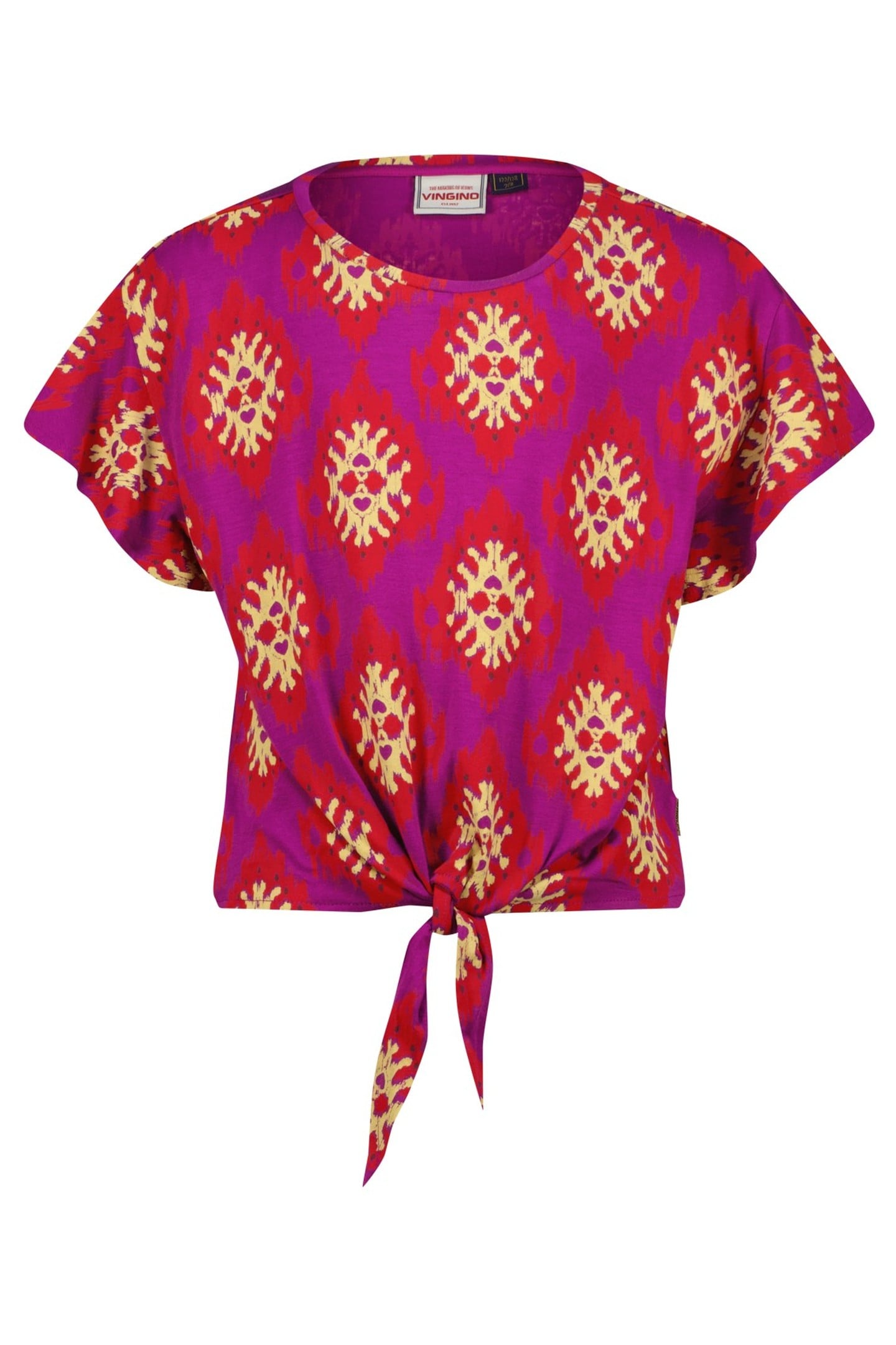 GIRLS HANNELORE T-SHIRT ASTER PINK 1