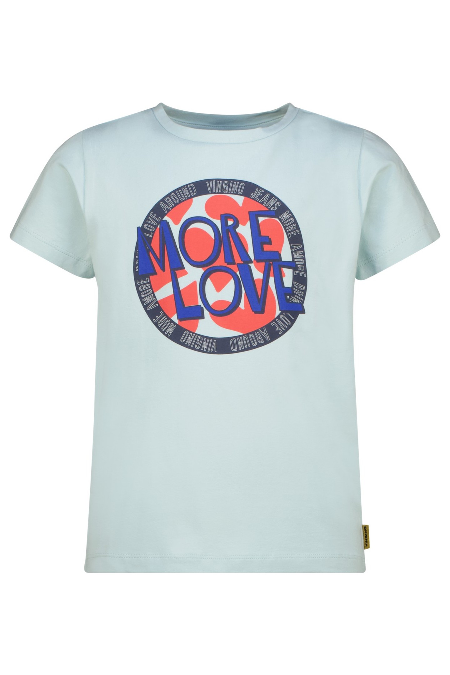 GIRLS HAMINE T-SHIRT POWDER BLUE 1