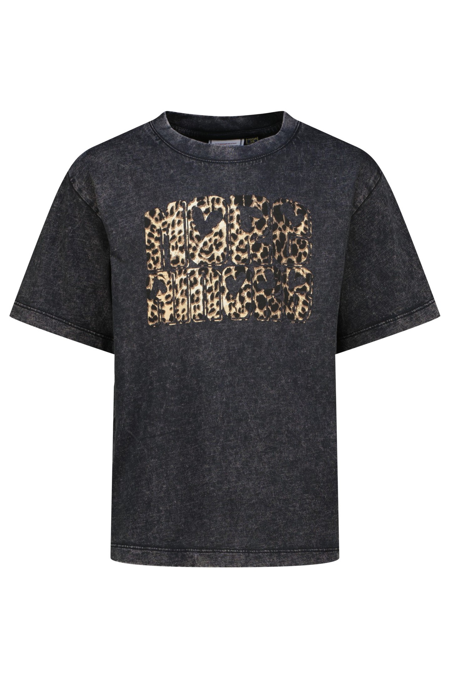 GIRLS HANNEMIEK T-SHIRT WASHED BLACK 1