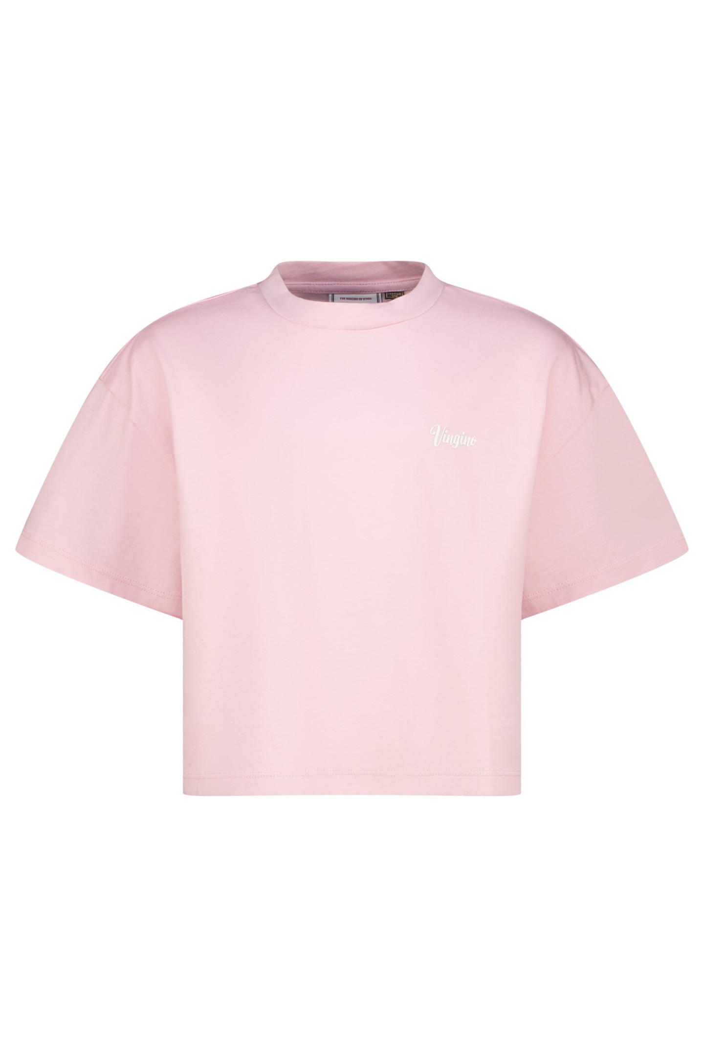 GIRLS HENRIET T-SHIRT SHIMMER PINK 1