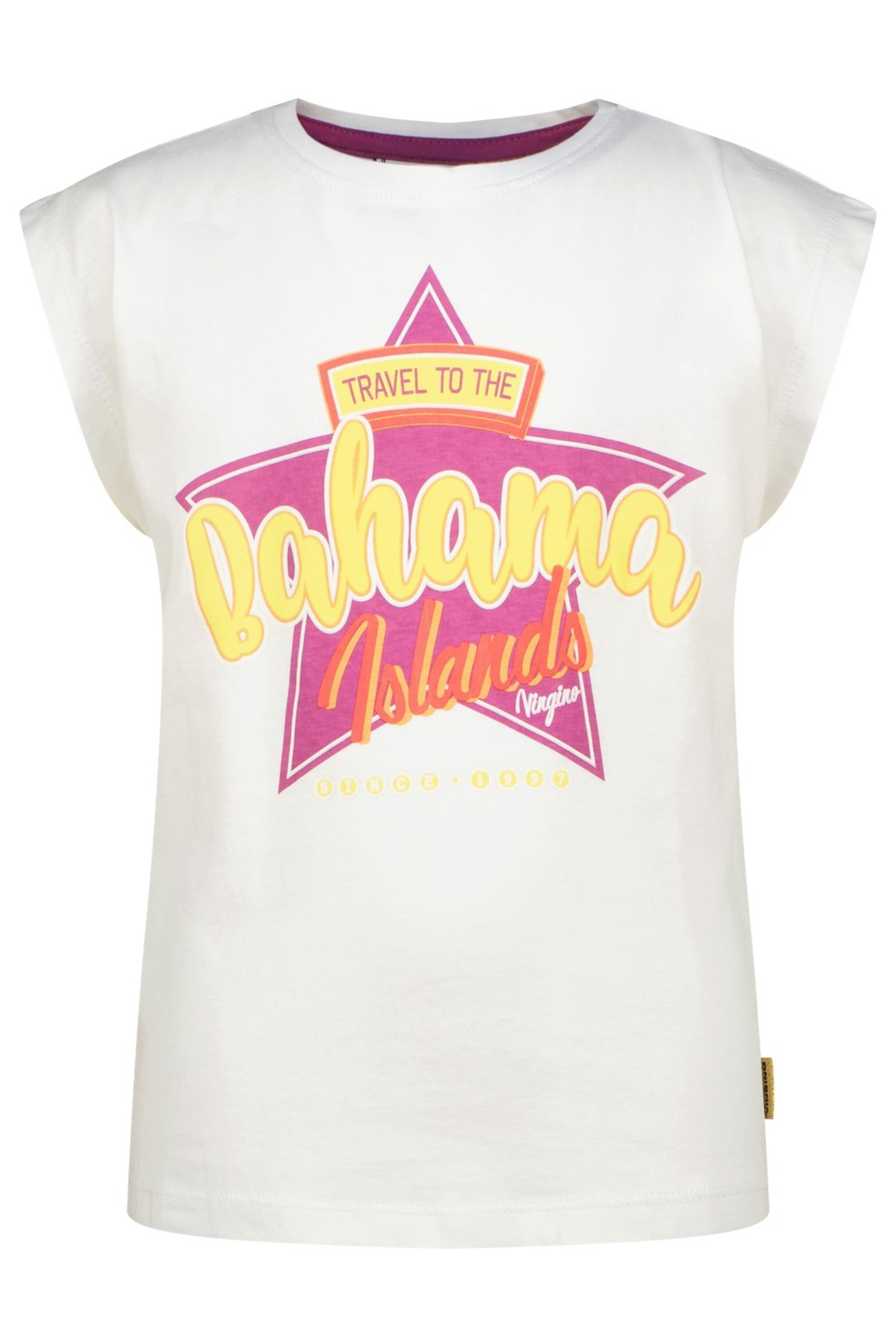 GIRLS HOSIE T-SHIRT REAL WHITE 1