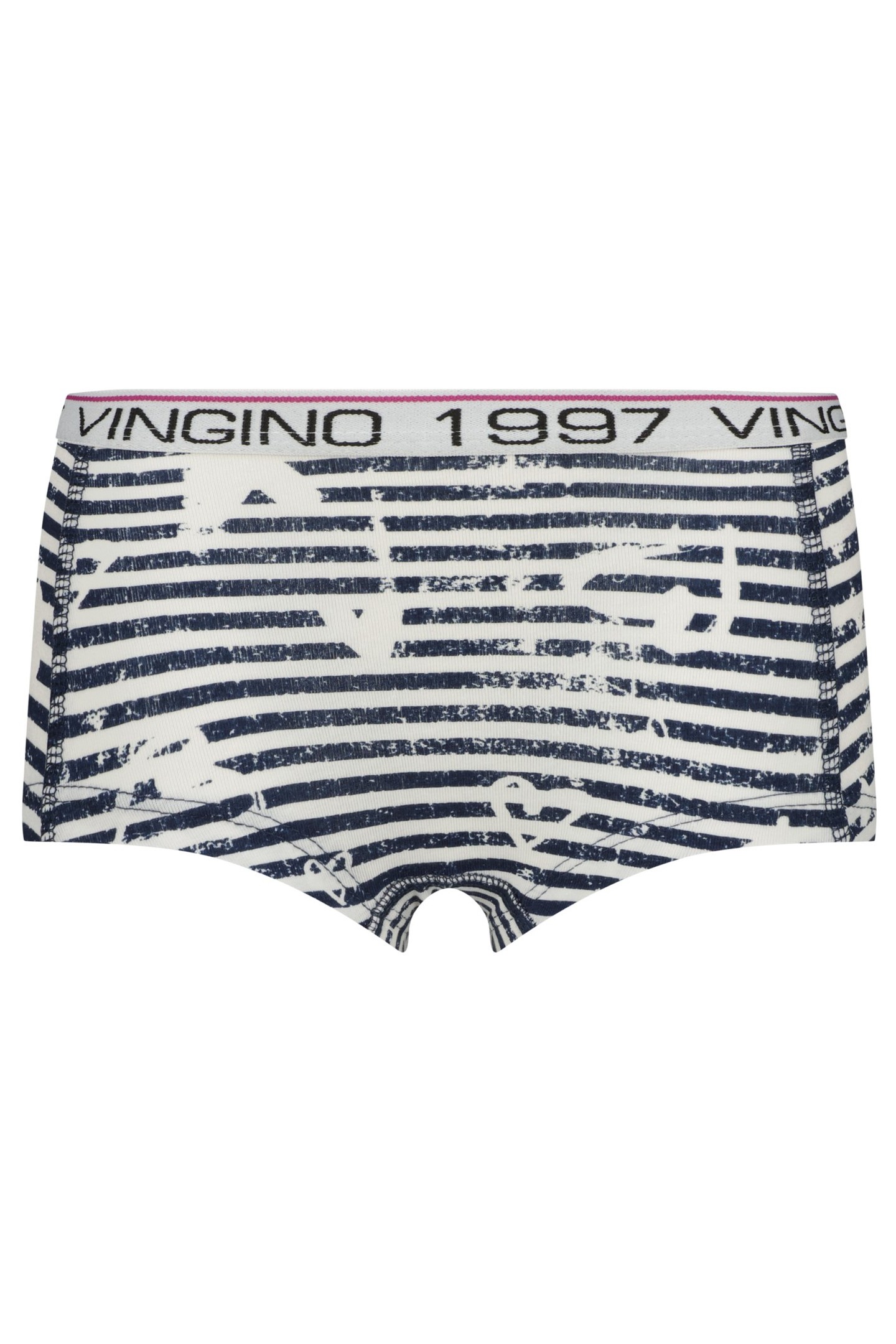 GIRLS G-SO26-5 STRIPE SINGLET SET UNDERWEAR SET DARK BLUE 5