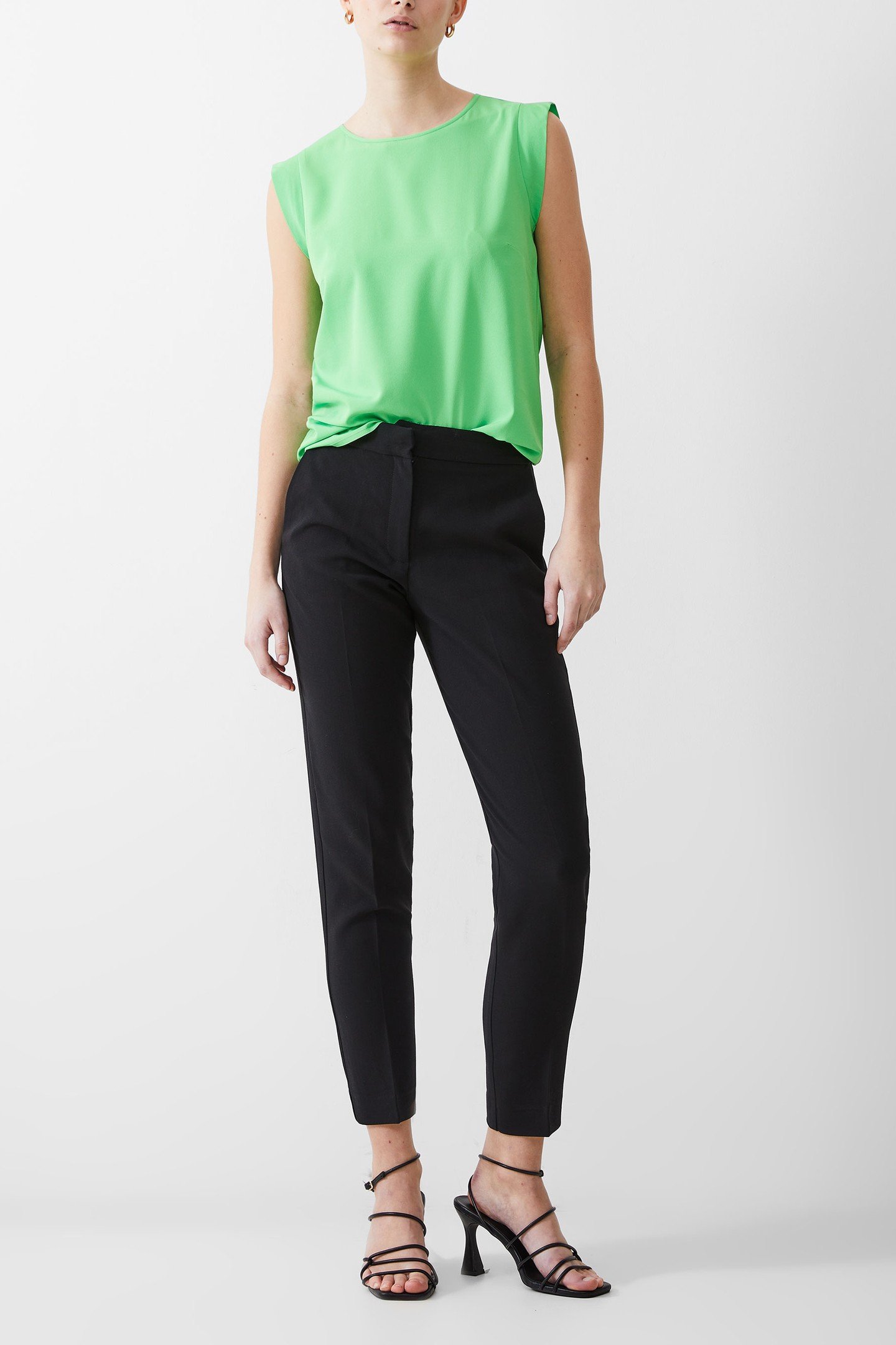 WHISPER RUTH TAILORED TROUSER BLACK 1