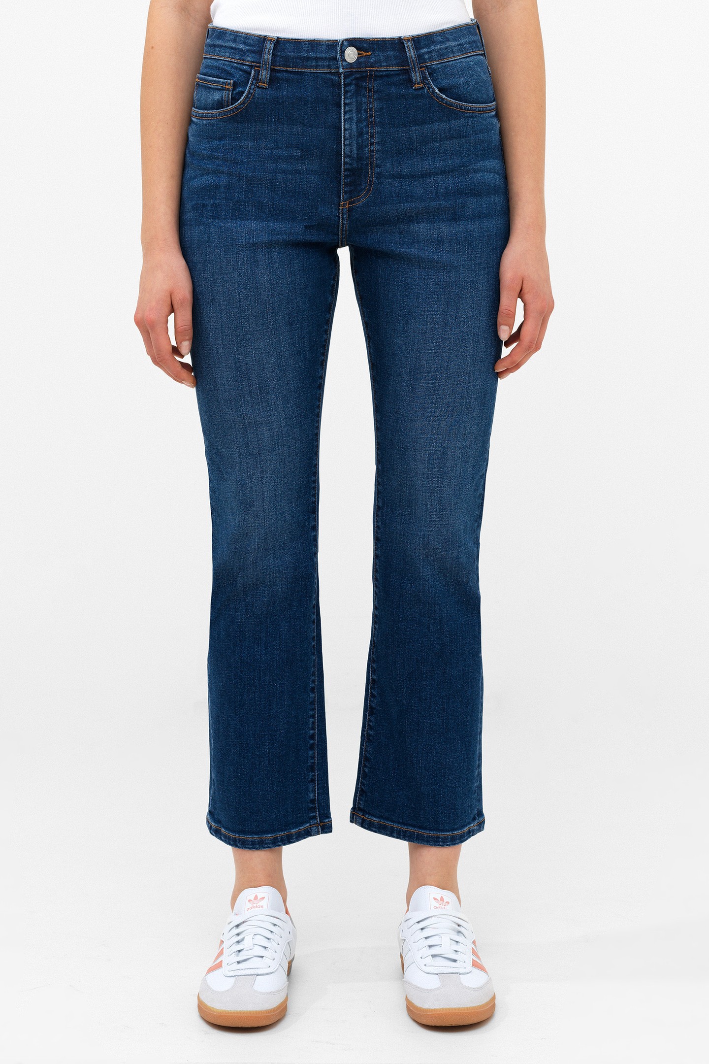 STRETCH DENIM BT CUT ANKLE DNM VINTAGE MID WAS 1