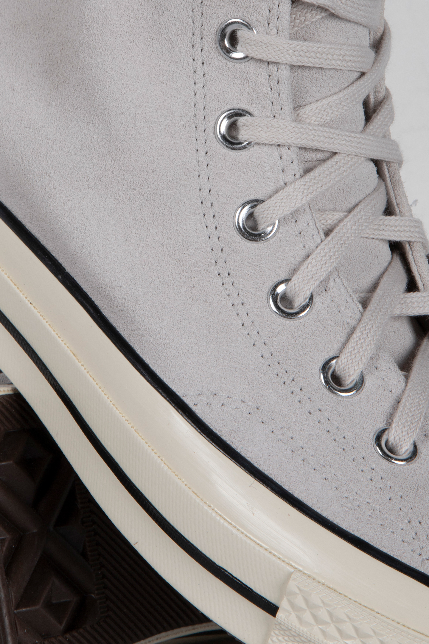 CONVERSE – CHUCK 70 SUEDE PALE PUTTY/EGRET/BLACK 4