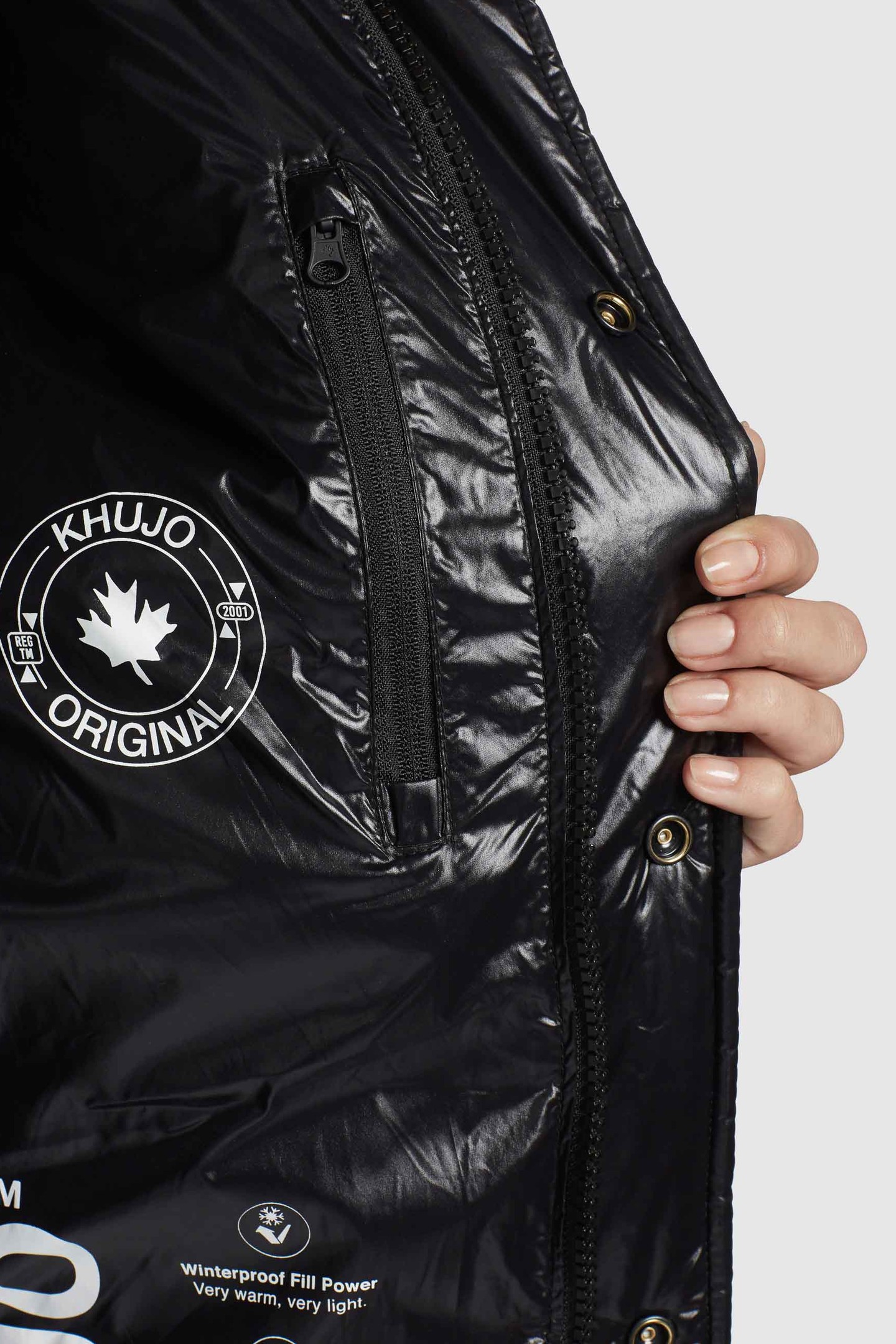 GERDA SHINY HIGH SHINE BLACK 8