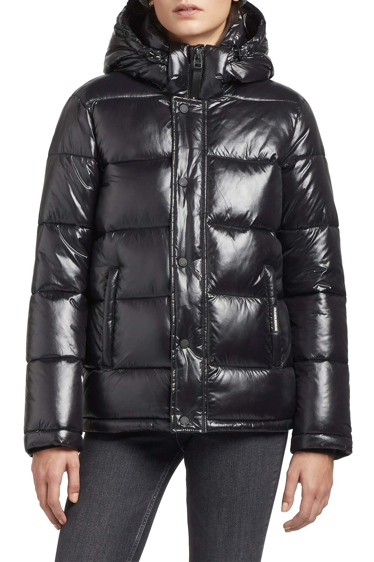 GERDA SHINY HIGH SHINE BLACK 10