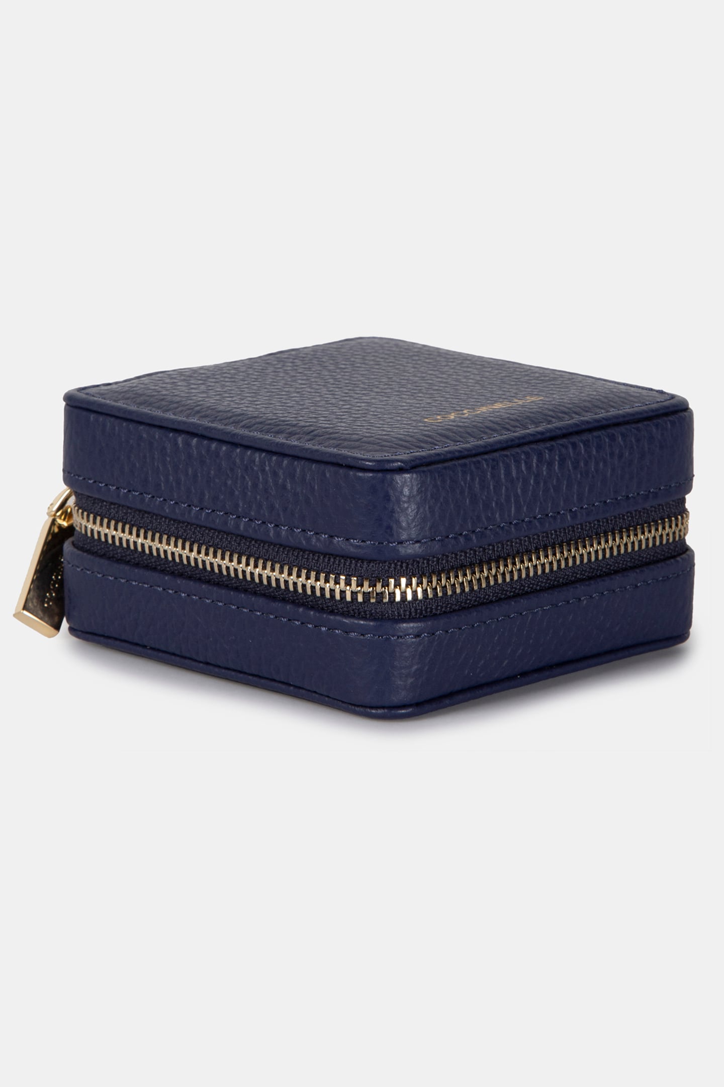 LEATHER JEWELLERY BOX IN NAVY 3