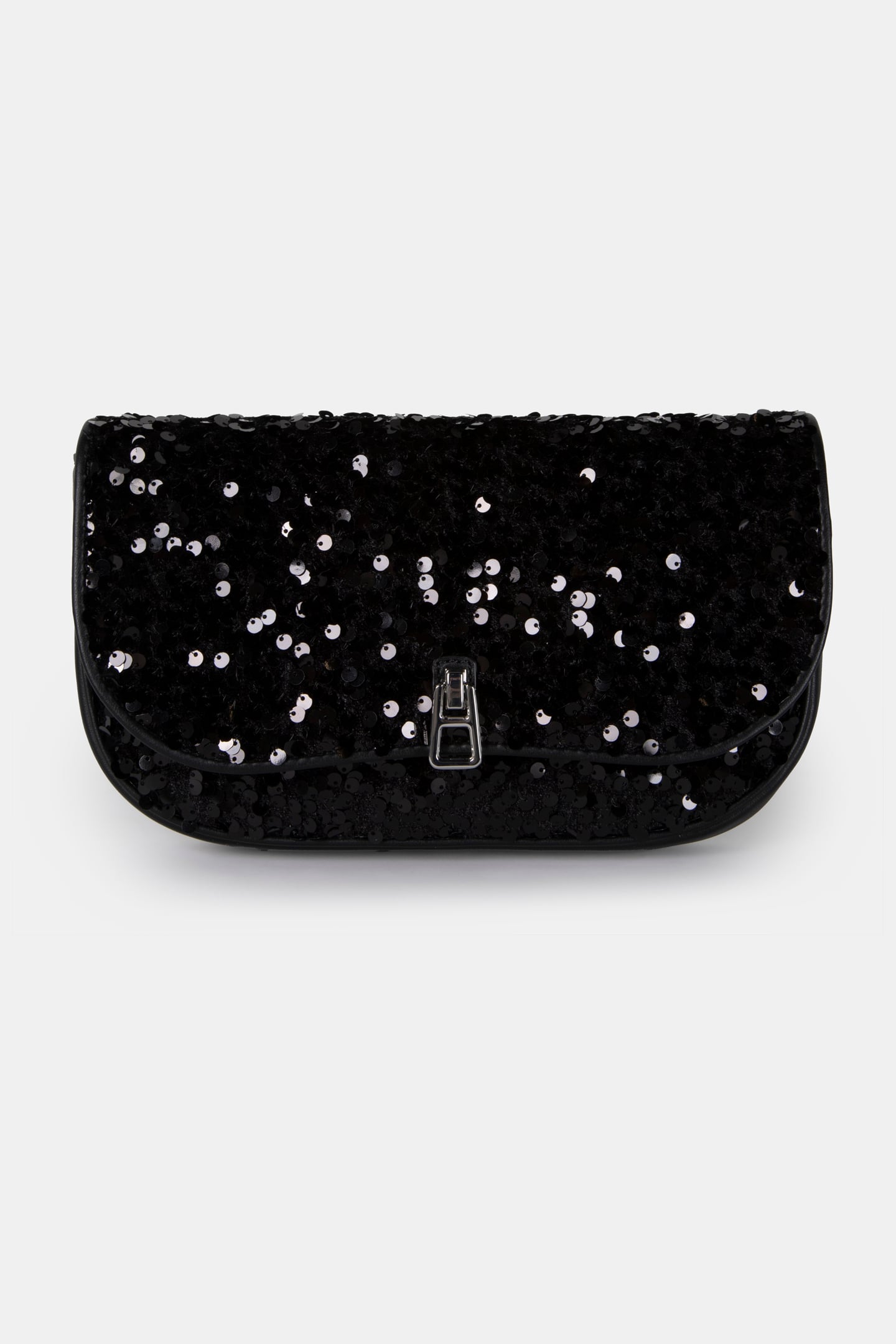 CROSS BODY BAG IN BLACK SEQUIN 2
