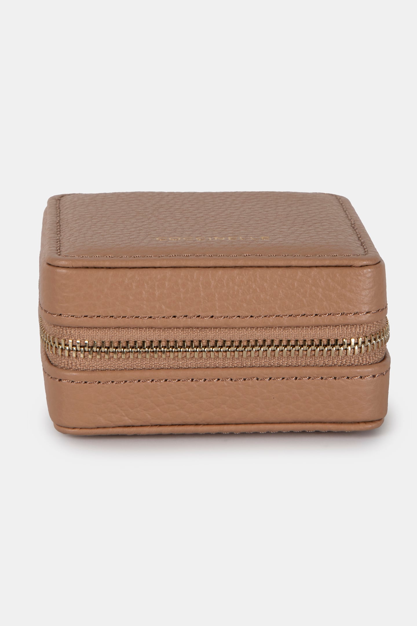 LEATHER JEWELLERY BOX IN BEIGE 4