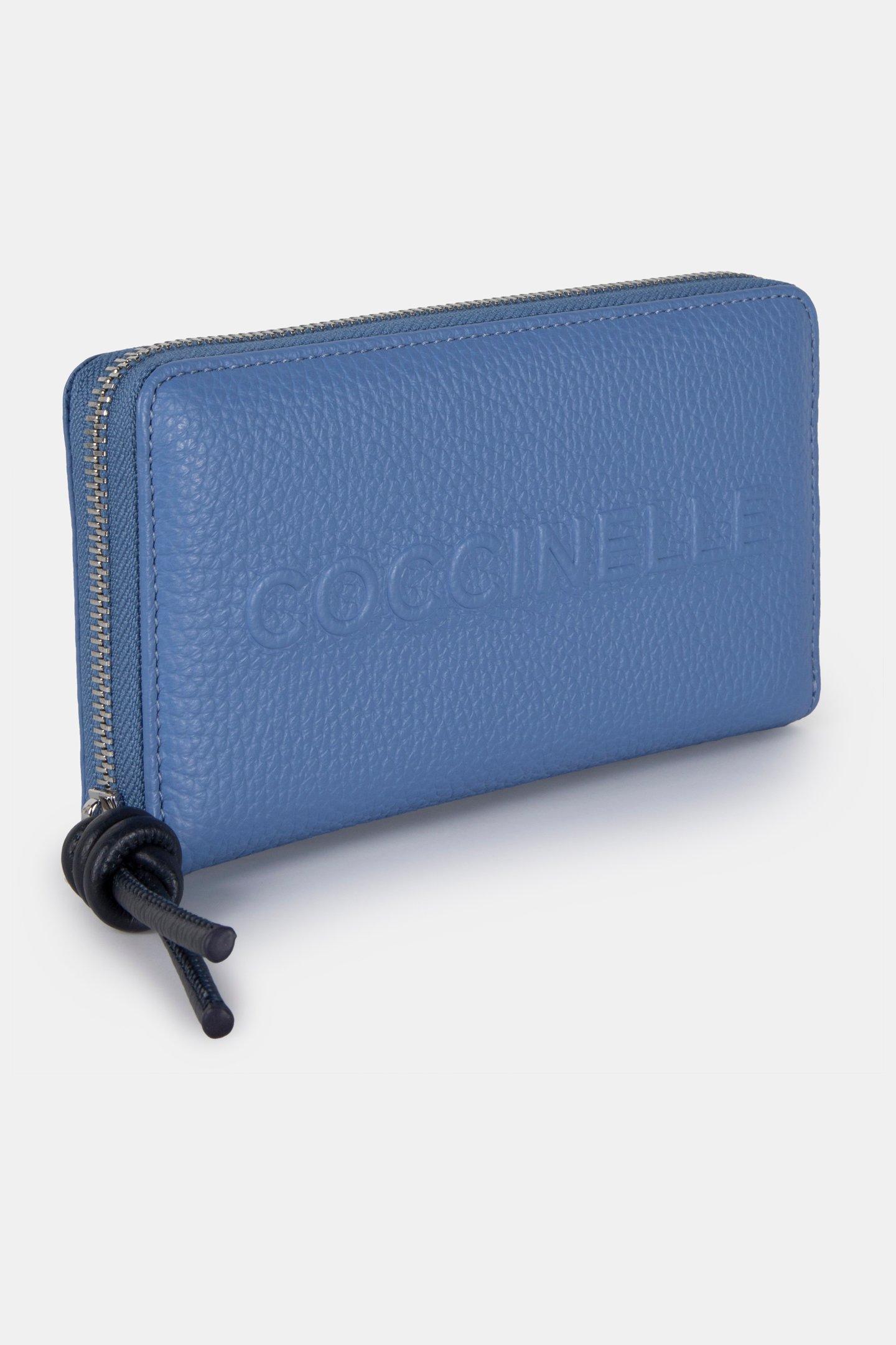 LEATHER WALLET IN BLUE 2