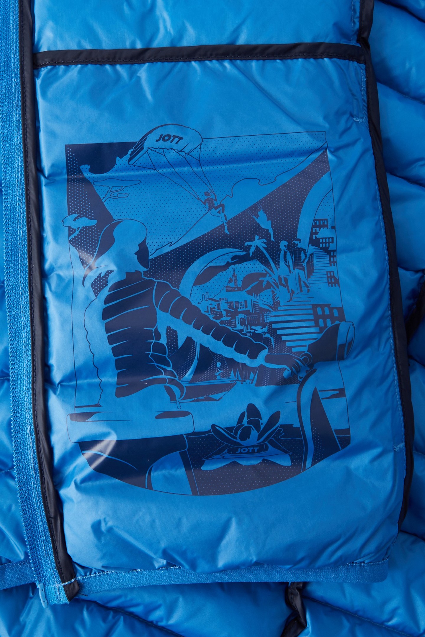 TOM DOWN JACKET AZURE 8