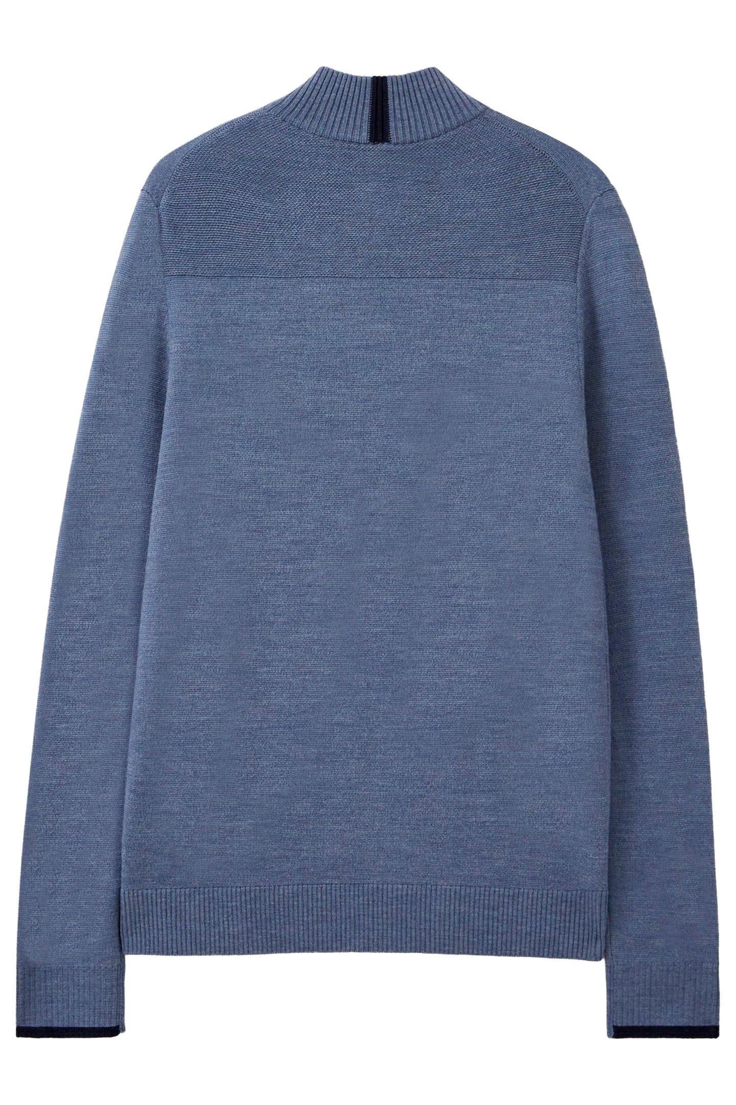 NEWPORT MERINO FUNNEL CHAMBRAY BLUE 5