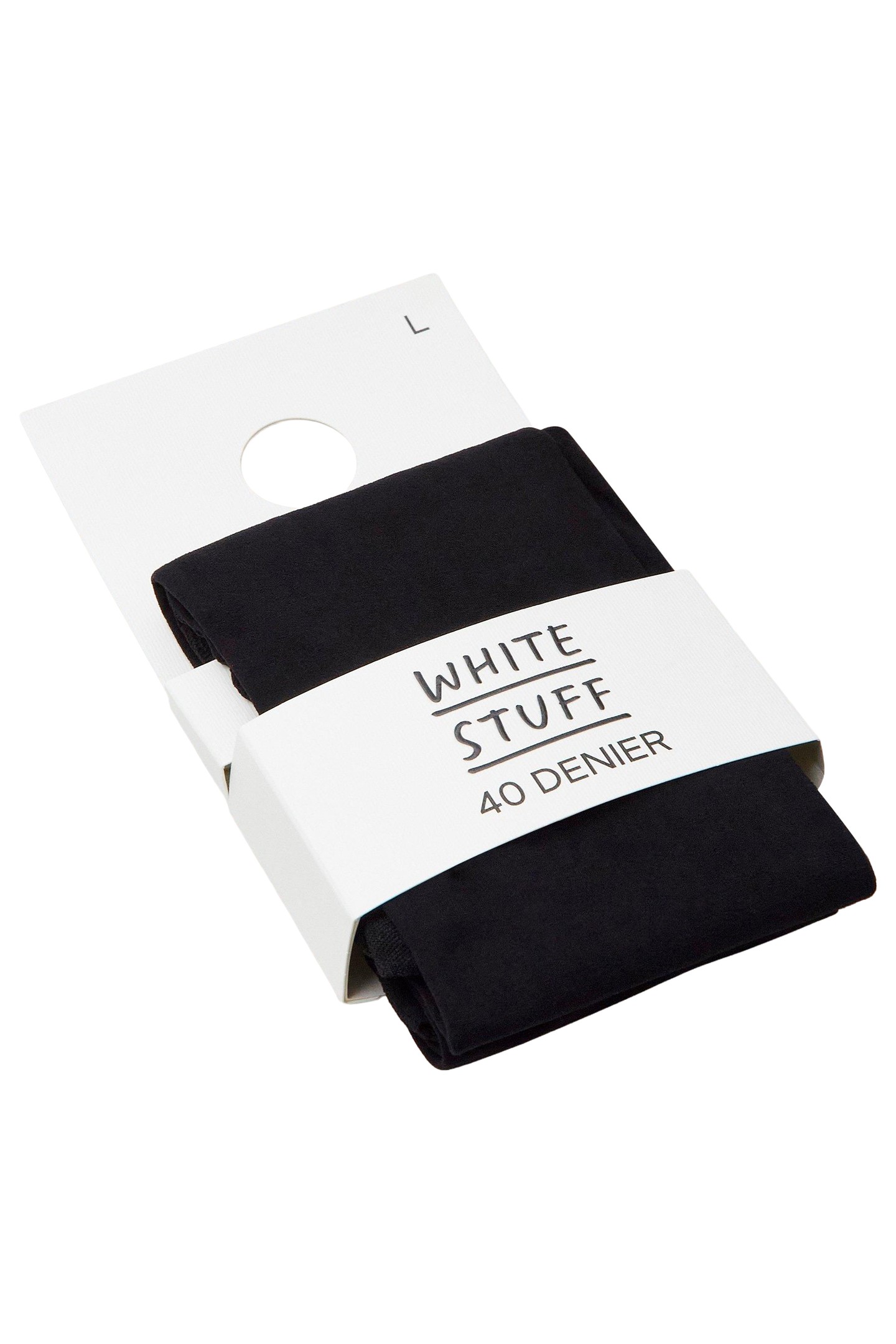 ORLA 40 DENIER TIGHTS PURE BLACK 2