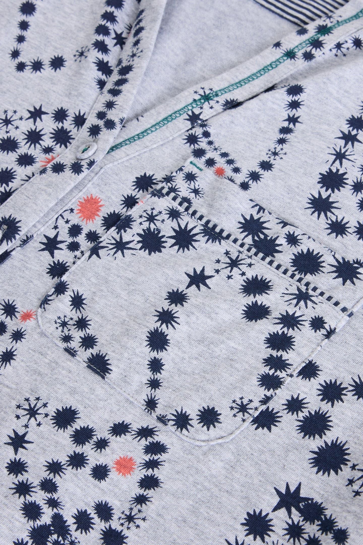 ANNIE JERSEY NIGHTIE GREY PRINT 4