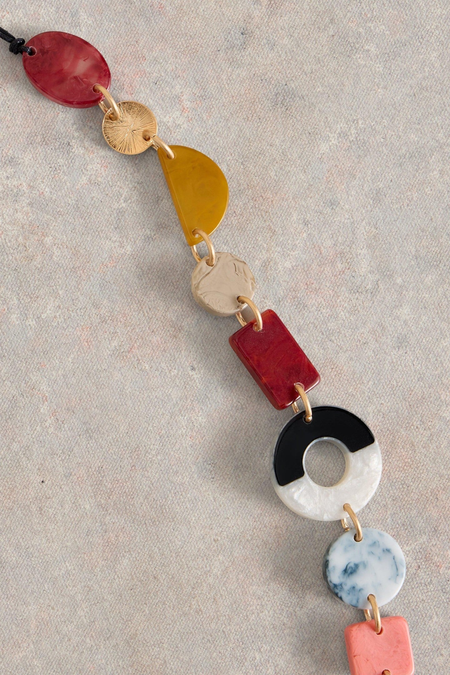 BELLFLOWER STATION NECKLACE PINK MULTI 2