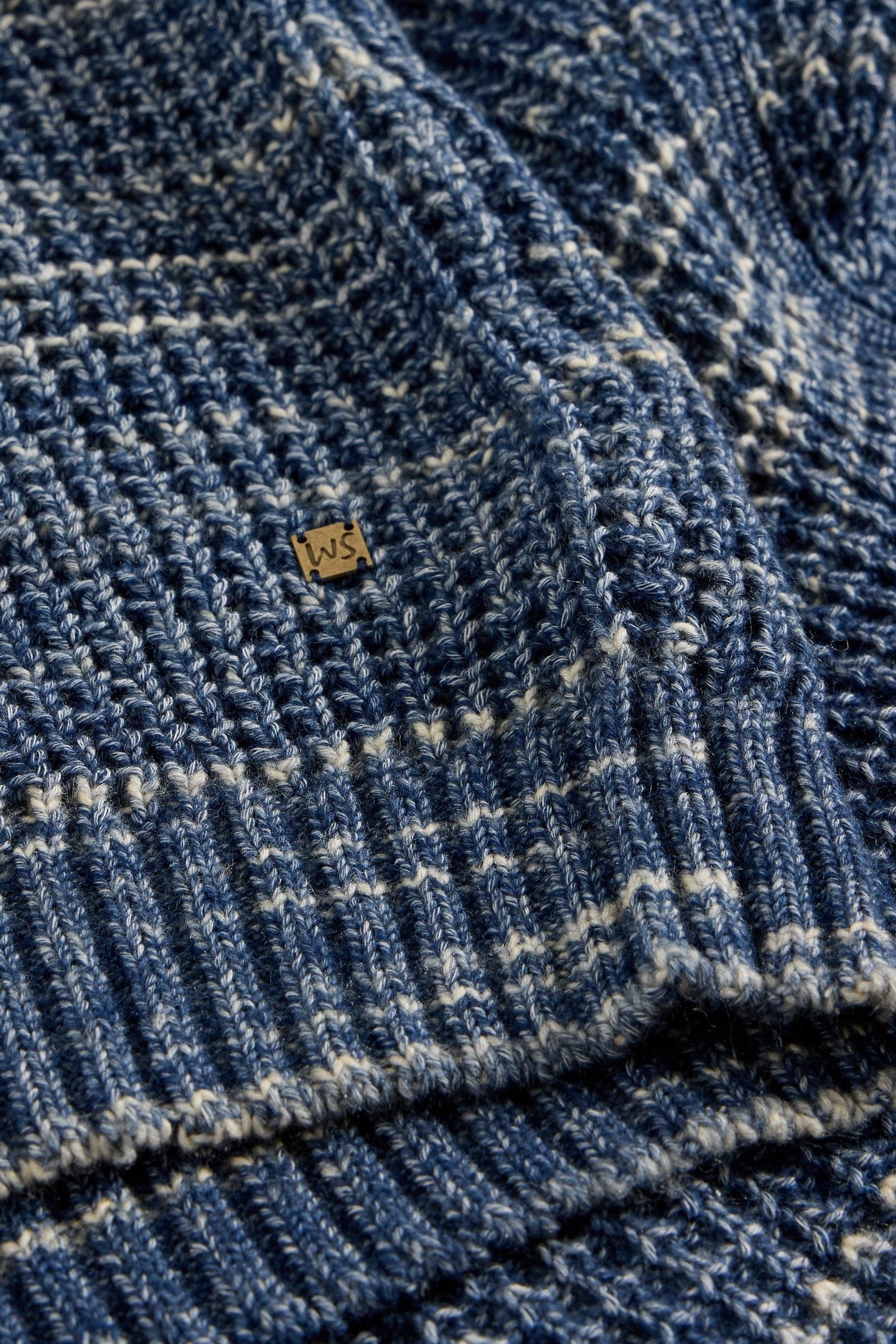 COMBE SPACEDYE JUMPER BLUE MULTI 5