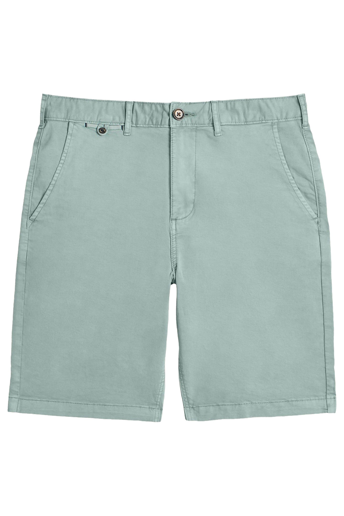 SUTTON ORGANIC CHINO SHORT LIGHT BLUE 3