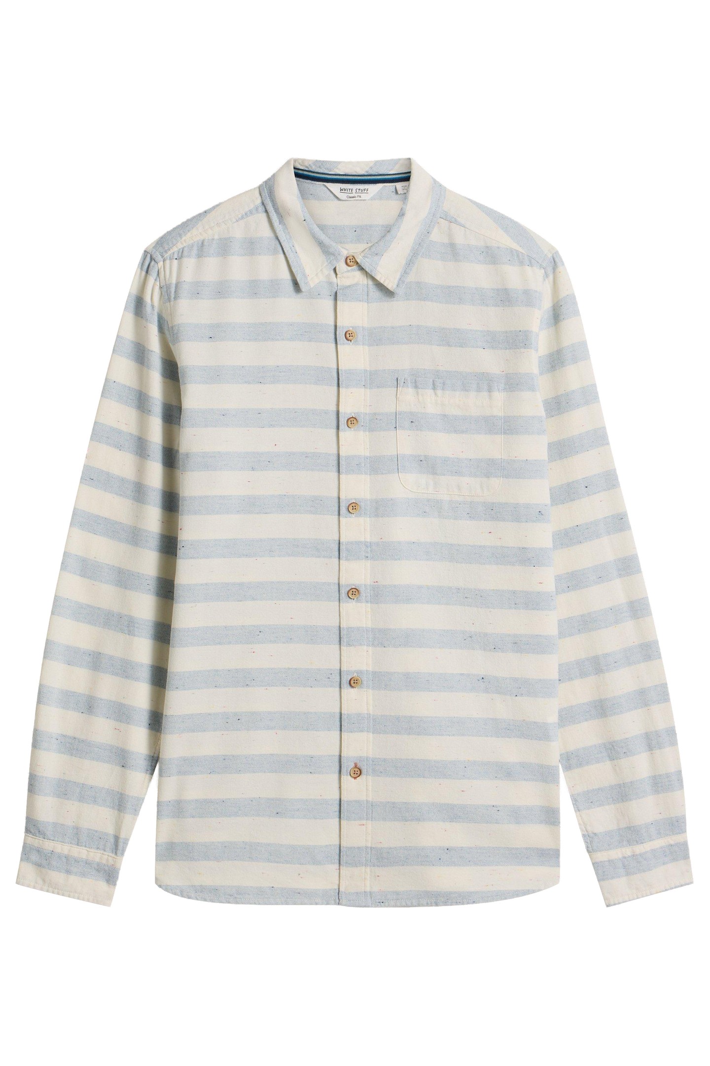 NEPPY STRIPE LS SHIRT WHITE MULTI 5