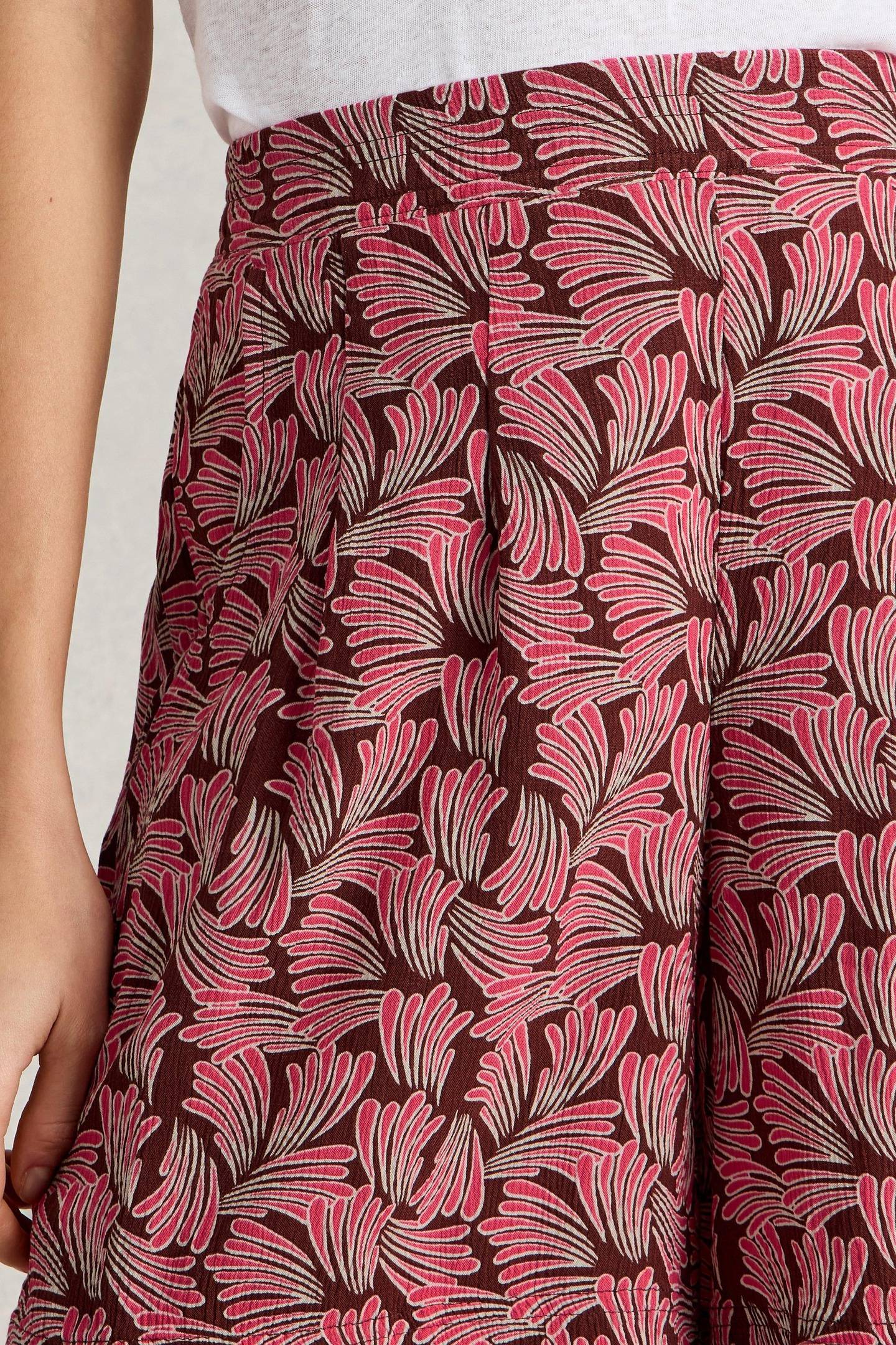 MATILDA CRINKLE SHORT PINK PRINT 5