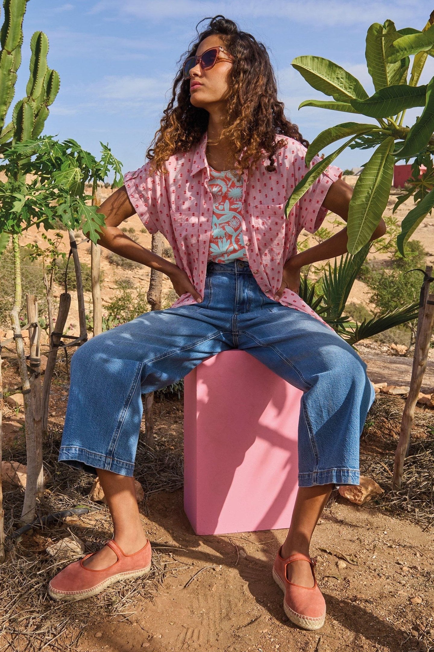 ABBIE TEE CORAL PRINT 7