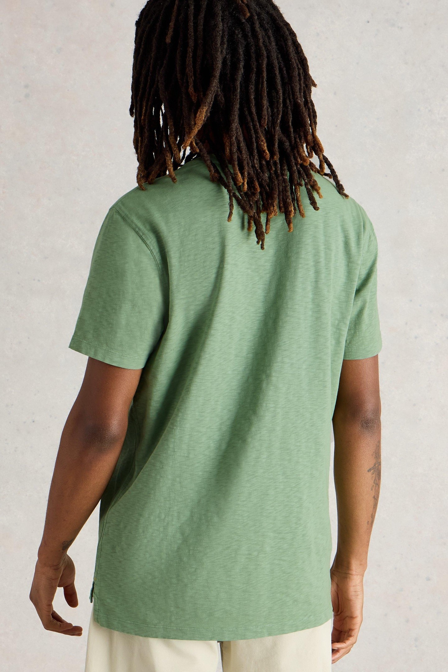ABERSOCH SHORT SLEEVE TEE LIGHT GREEN 4