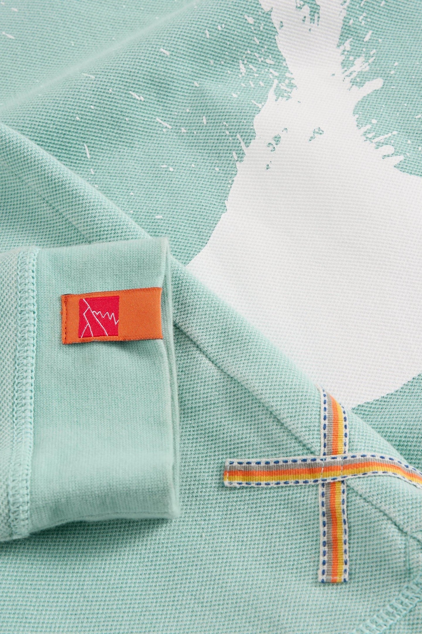 PIQUE PLAIN HALF ZIP SWEAT LIGHT BLUE 4