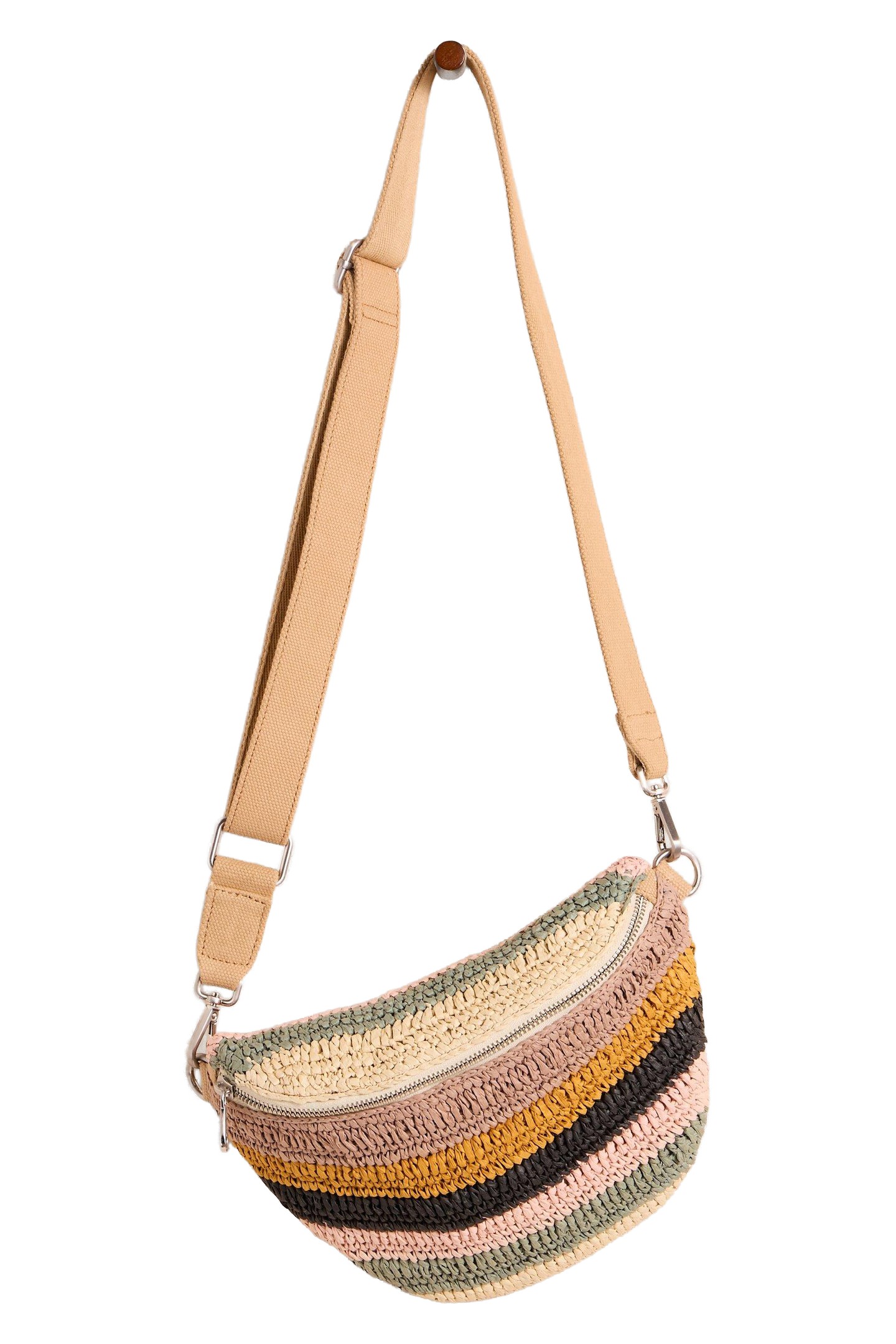 MINI SEBBY CROCHET BAG NATURAL MULTI 3