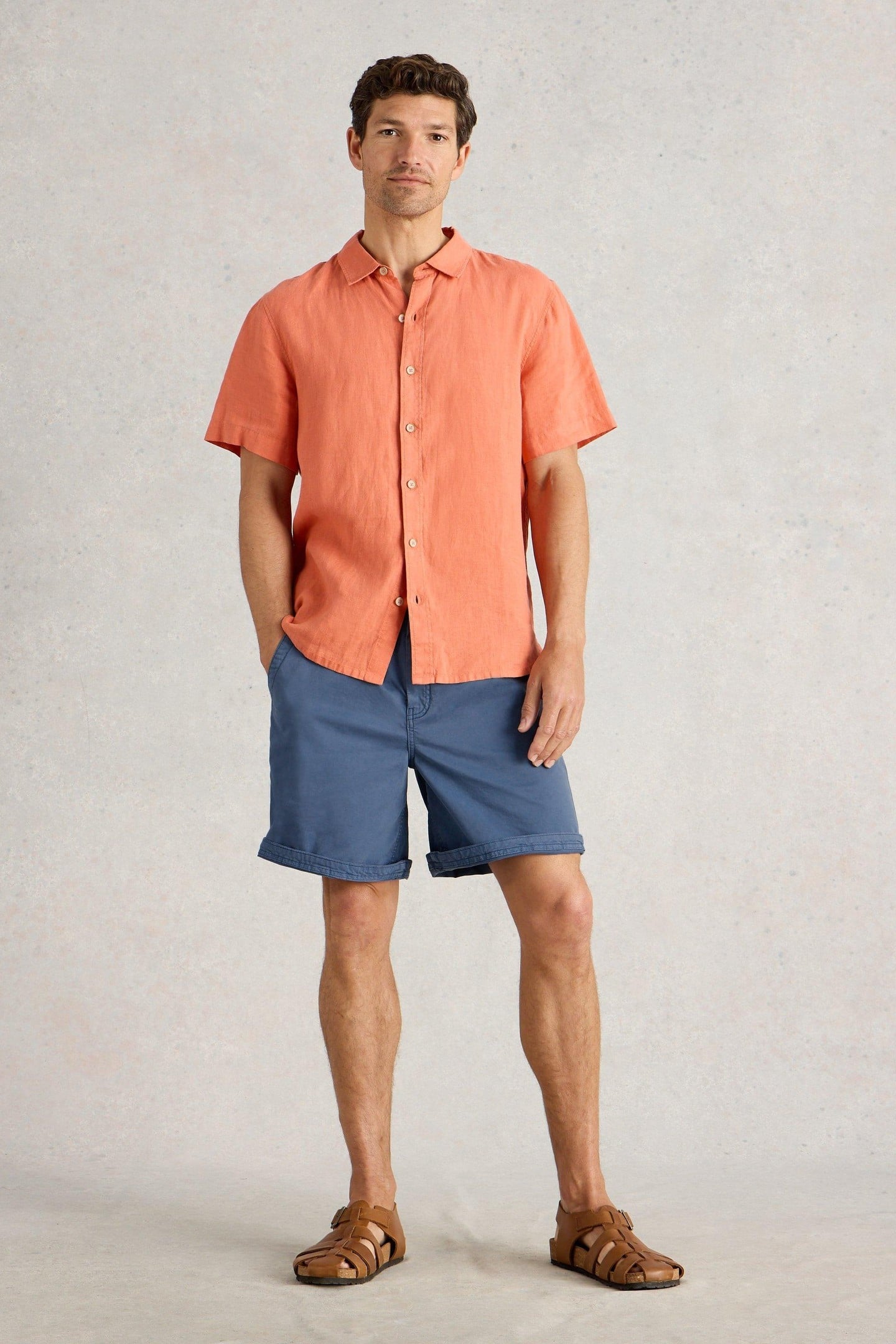 SUTTON DRAWSTRING SHORT DARK NAVY 2