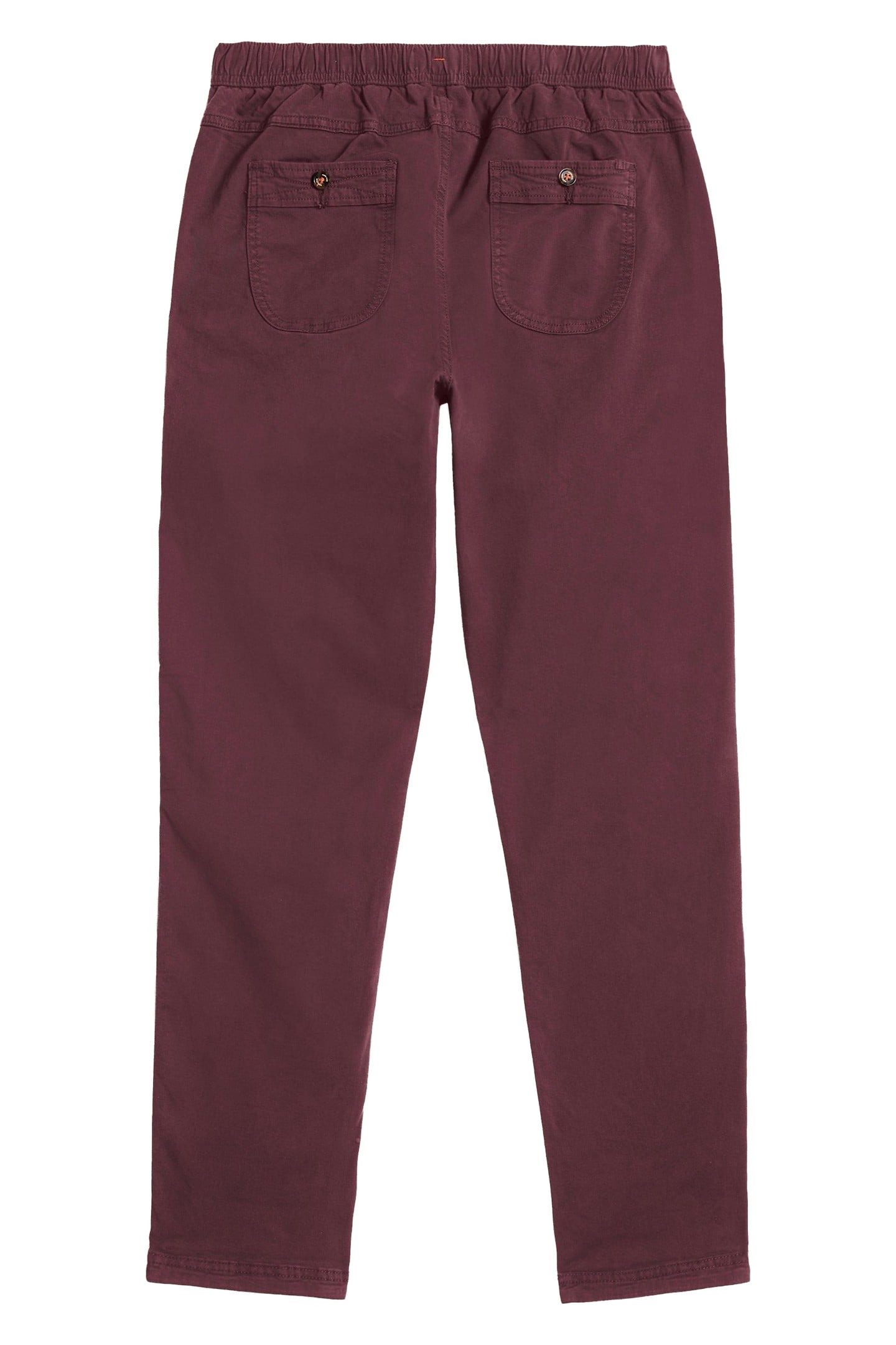 SUTTON DRAWSTRING TROUSER DARK PLUM 5