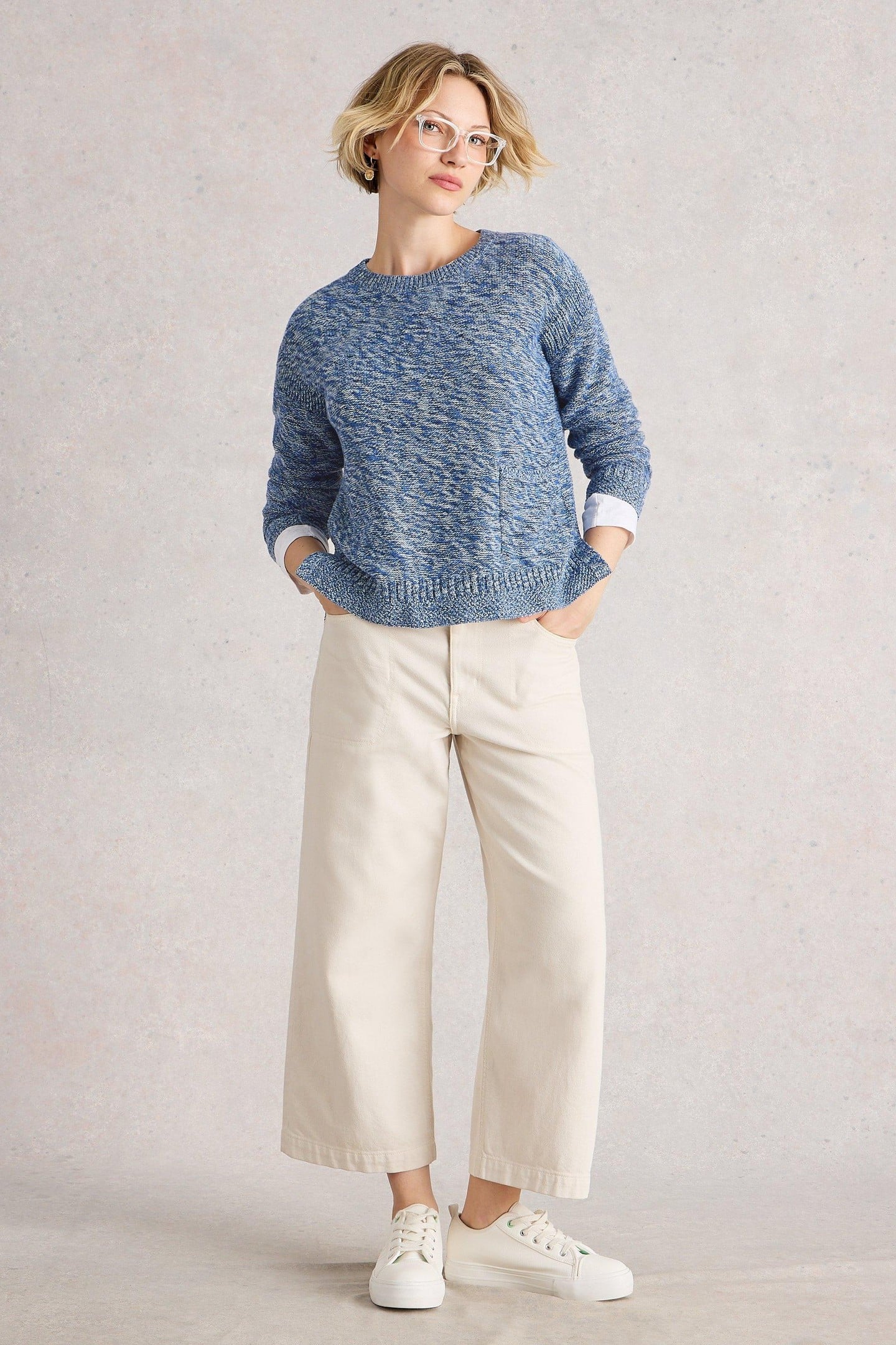 VICTORIA JUMPER BLUE MULTI 2
