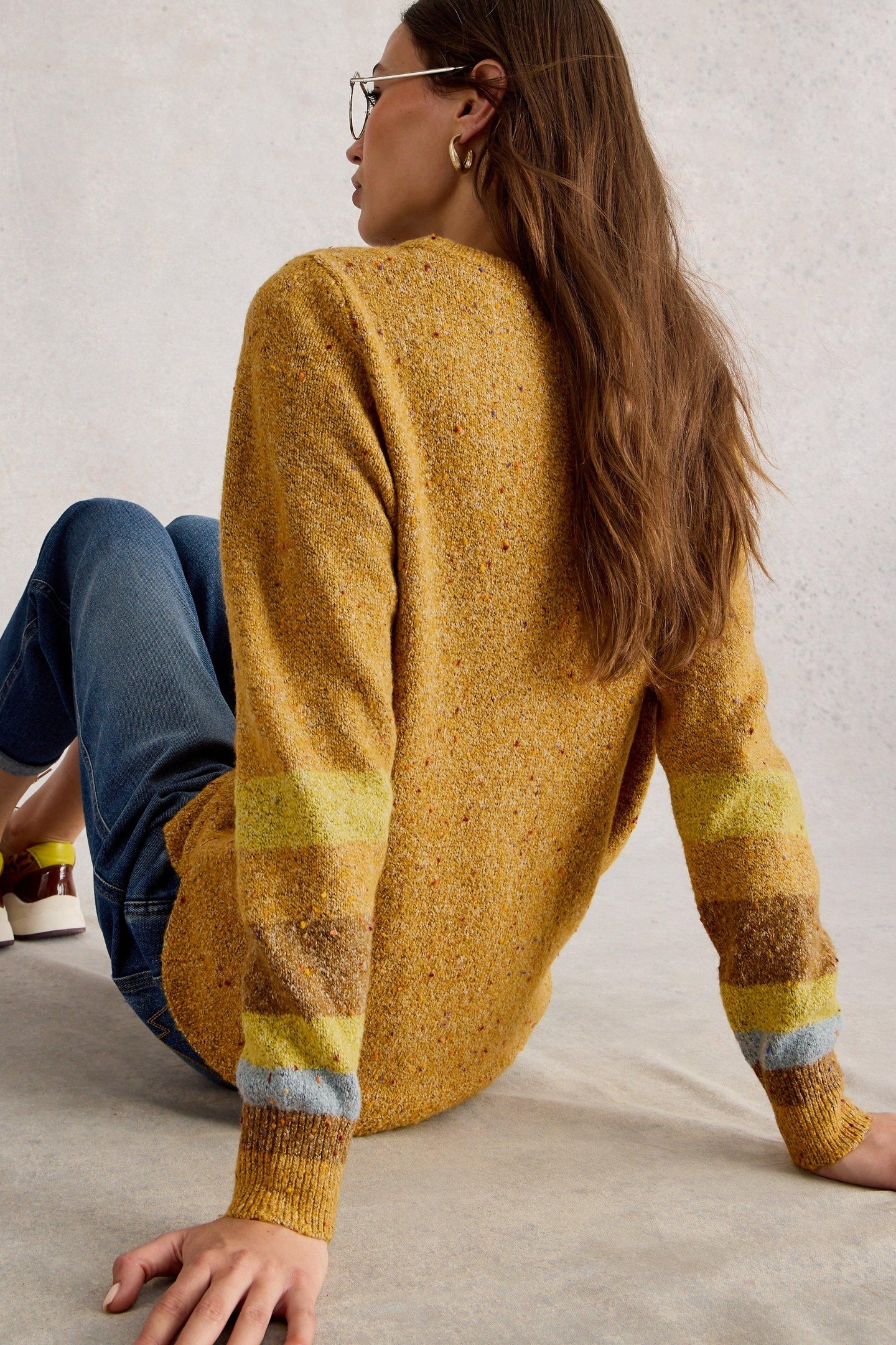 TALIA NEP JUMPER CHARTREUSE MULTI 1