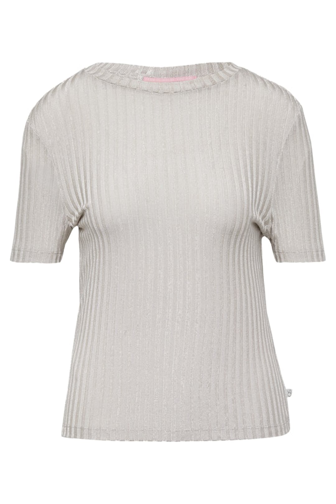 S.OLIVER-QS T-SHIRTS WHITE SILVER 4