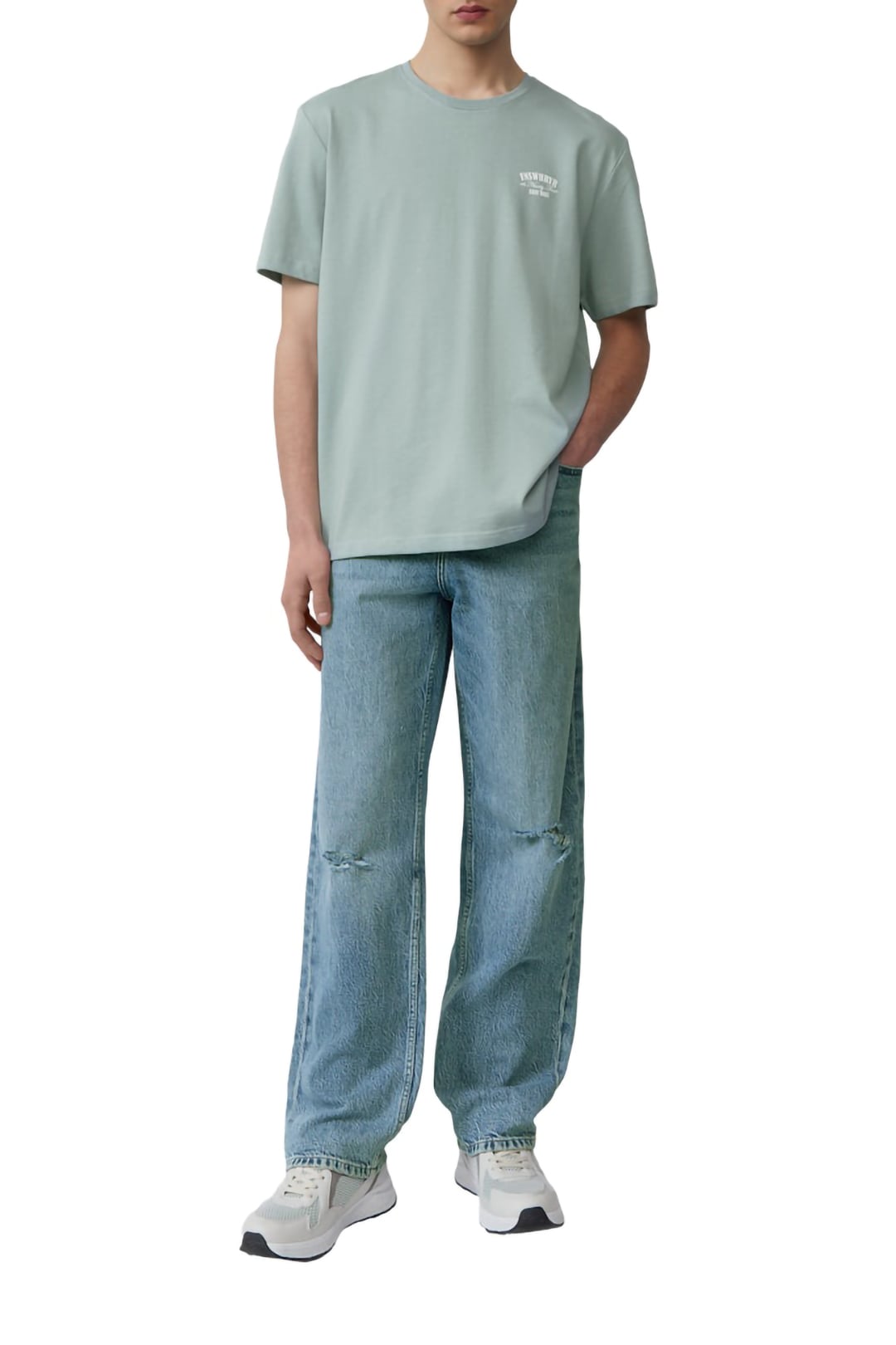S.OLIVER-QS T-SHIRTS LIGHT GREEN 2