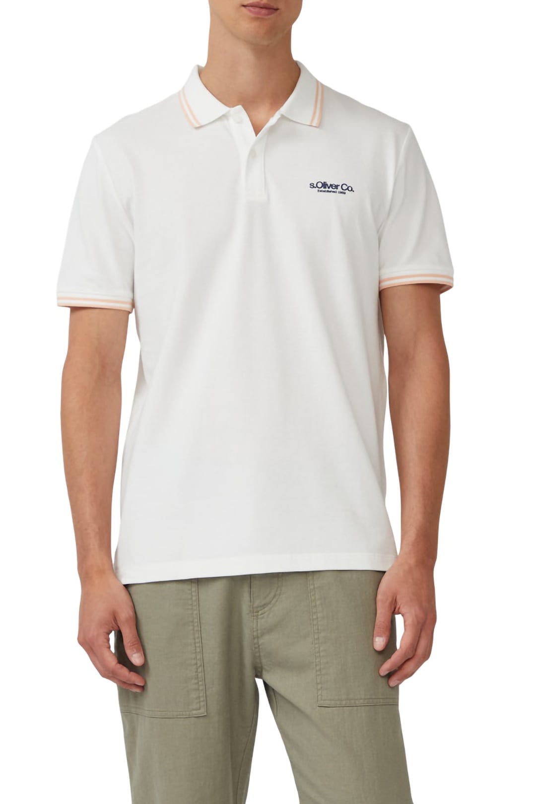 S.OLIVER POLOSHIRTS WHITE 1