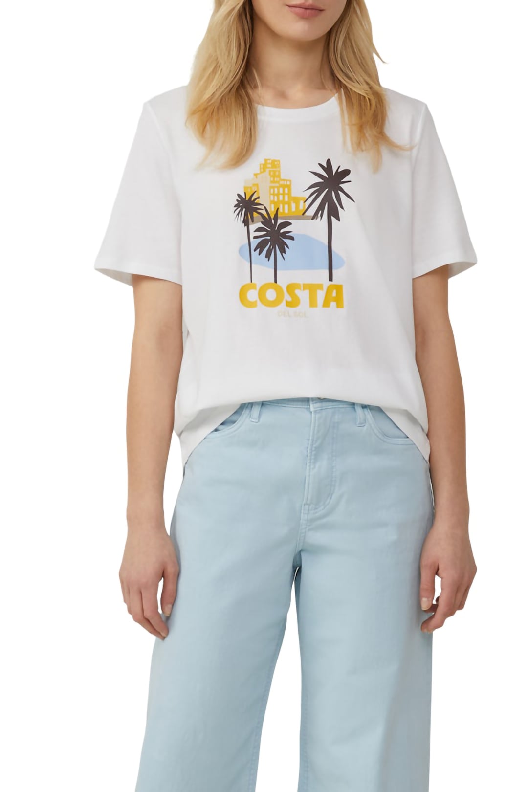 S.OLIVER T-SHIRTS WHITE 1