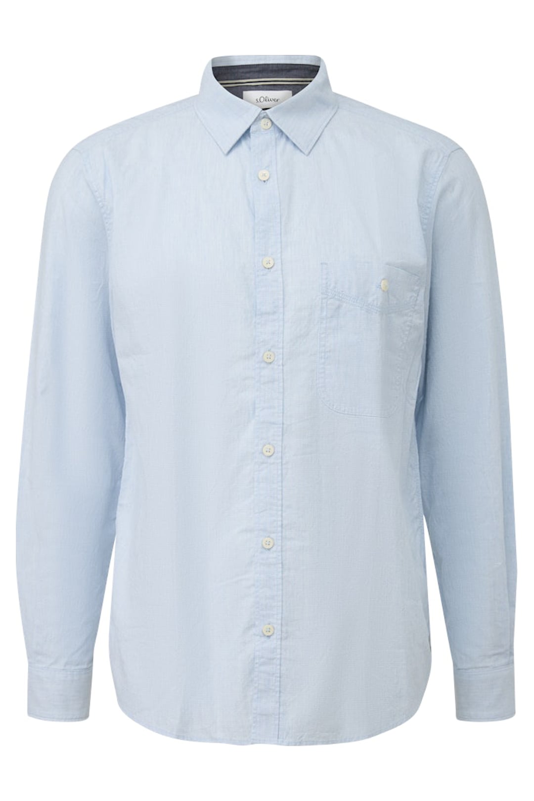 S.OLIVER SHIRTS LIGHT BLUE 4
