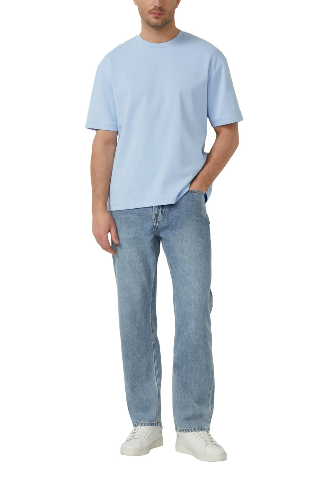 S.OLIVER T-SHIRTS LIGHT BLUE 2
