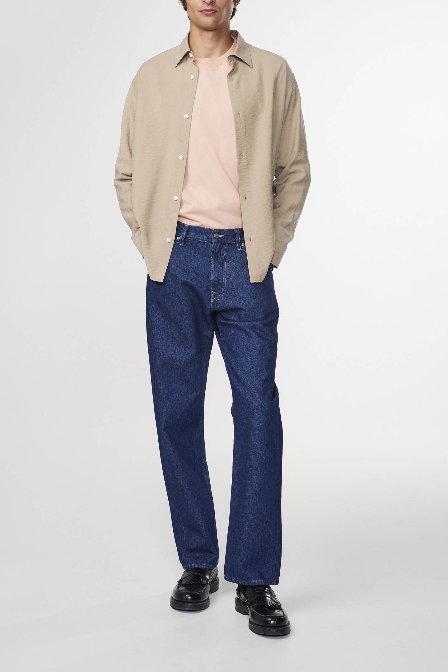 NN.07 Freddy No Pkt 5971 Desert Khaki Maat: L | Casual Overhemden Outlet | Heren | Beige